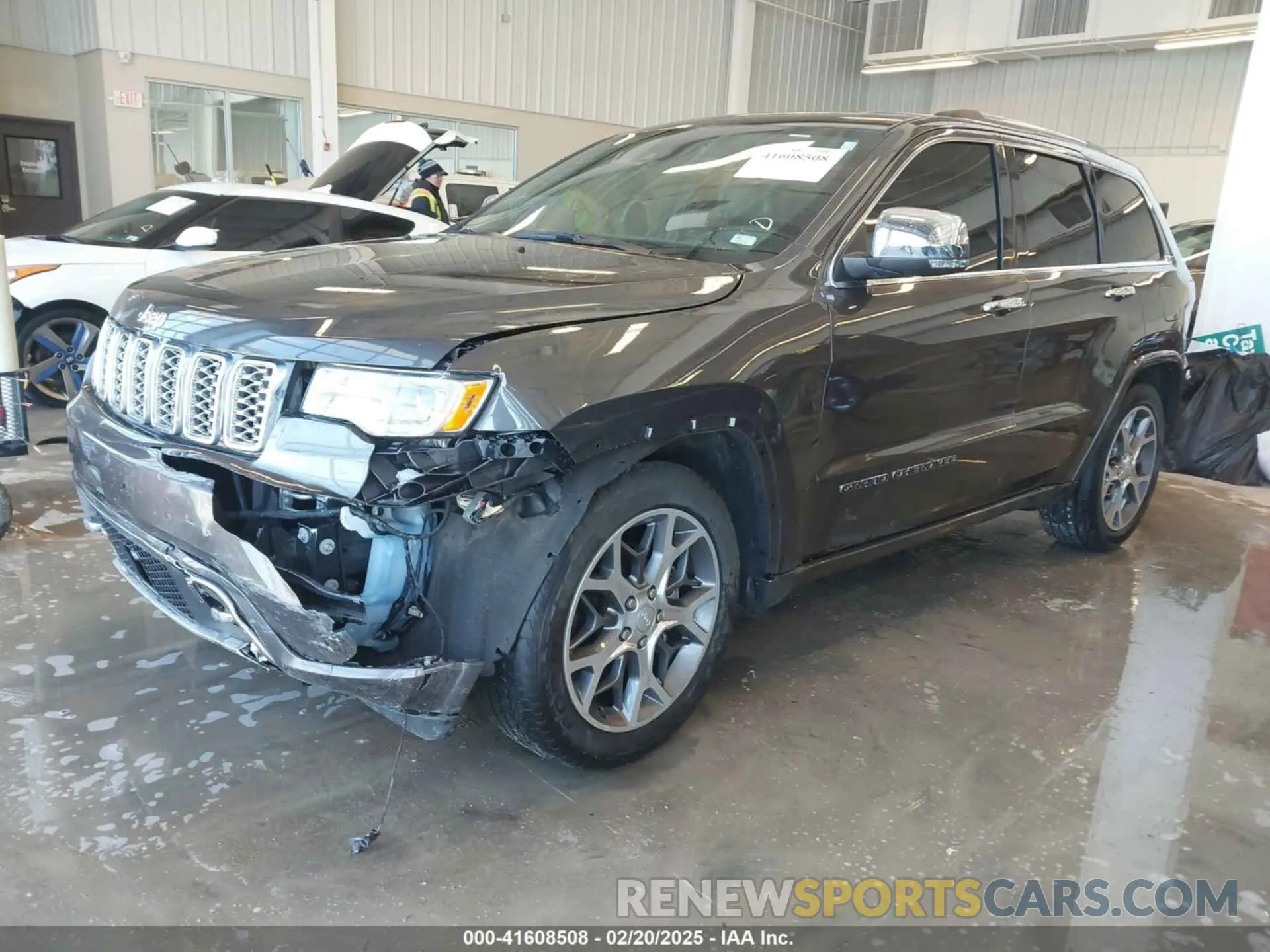 2 fotografías del automóvil dañado 1C4RJFCGXLC419668 JEEP GRAND CHEROKEE 2020