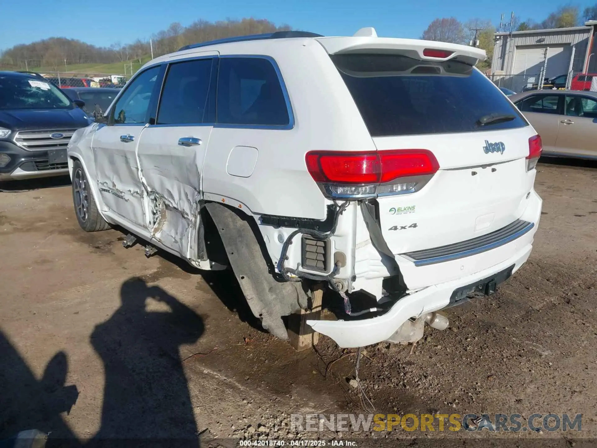 3 fotografías del automóvil dañado 1C4RJFCT2LC213189 JEEP GRAND CHEROKEE 2020