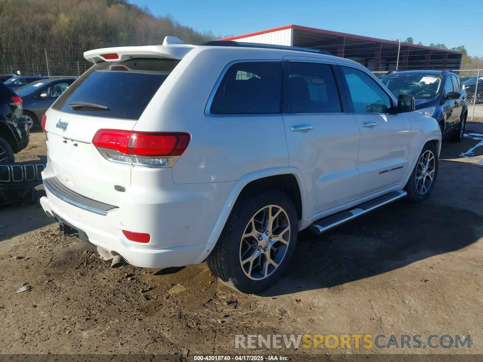 4 fotografías del automóvil dañado 1C4RJFCT2LC213189 JEEP GRAND CHEROKEE 2020