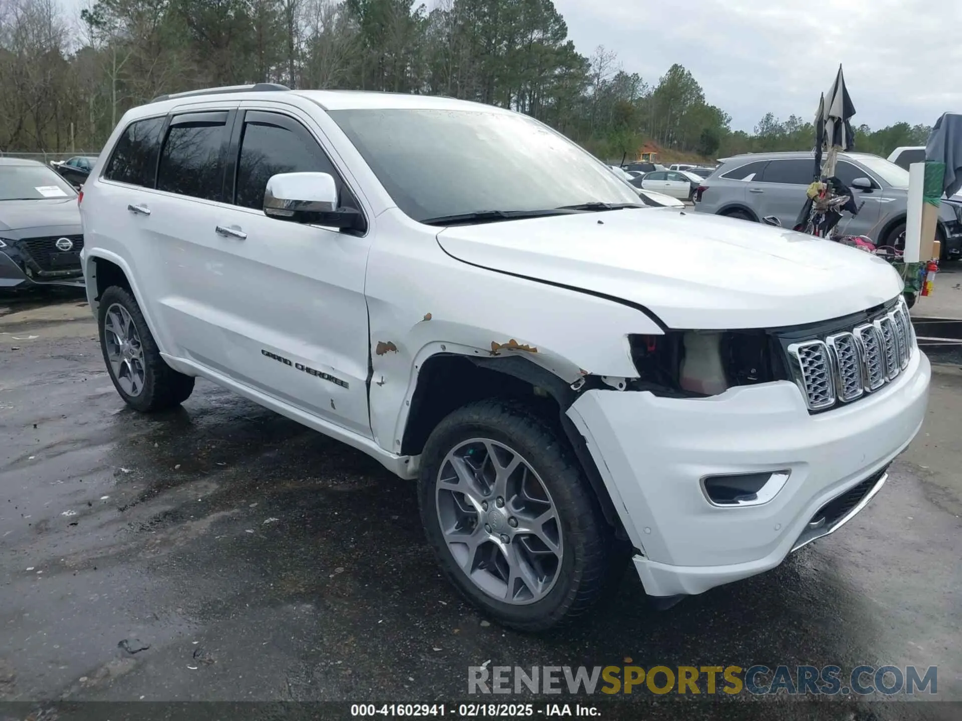 1 fotografías del automóvil dañado 1C4RJFCT4LC221357 JEEP GRAND CHEROKEE 2020