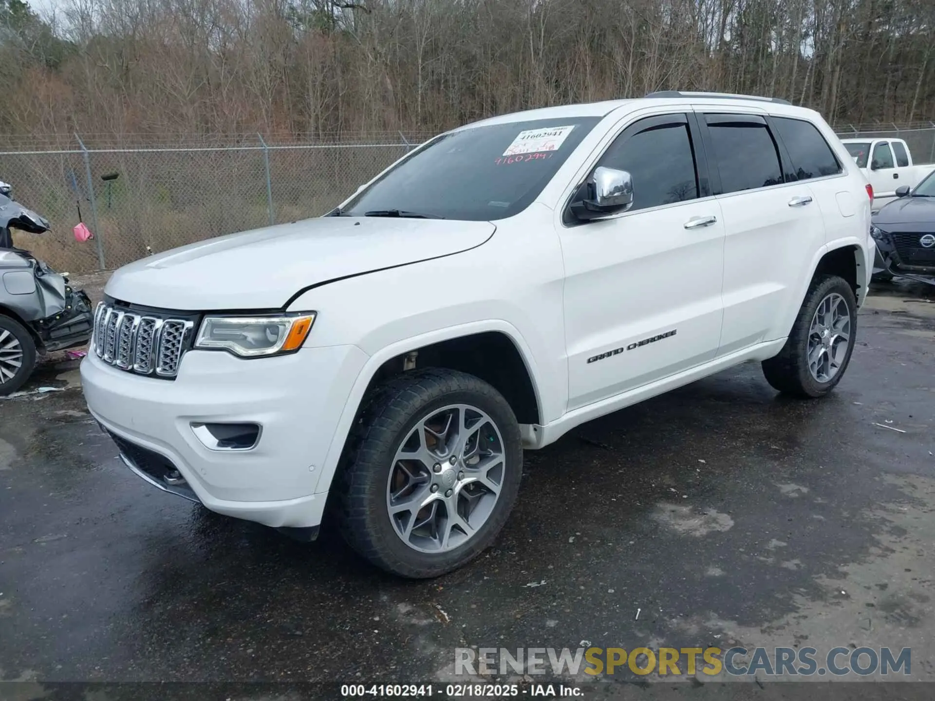 2 fotografías del automóvil dañado 1C4RJFCT4LC221357 JEEP GRAND CHEROKEE 2020