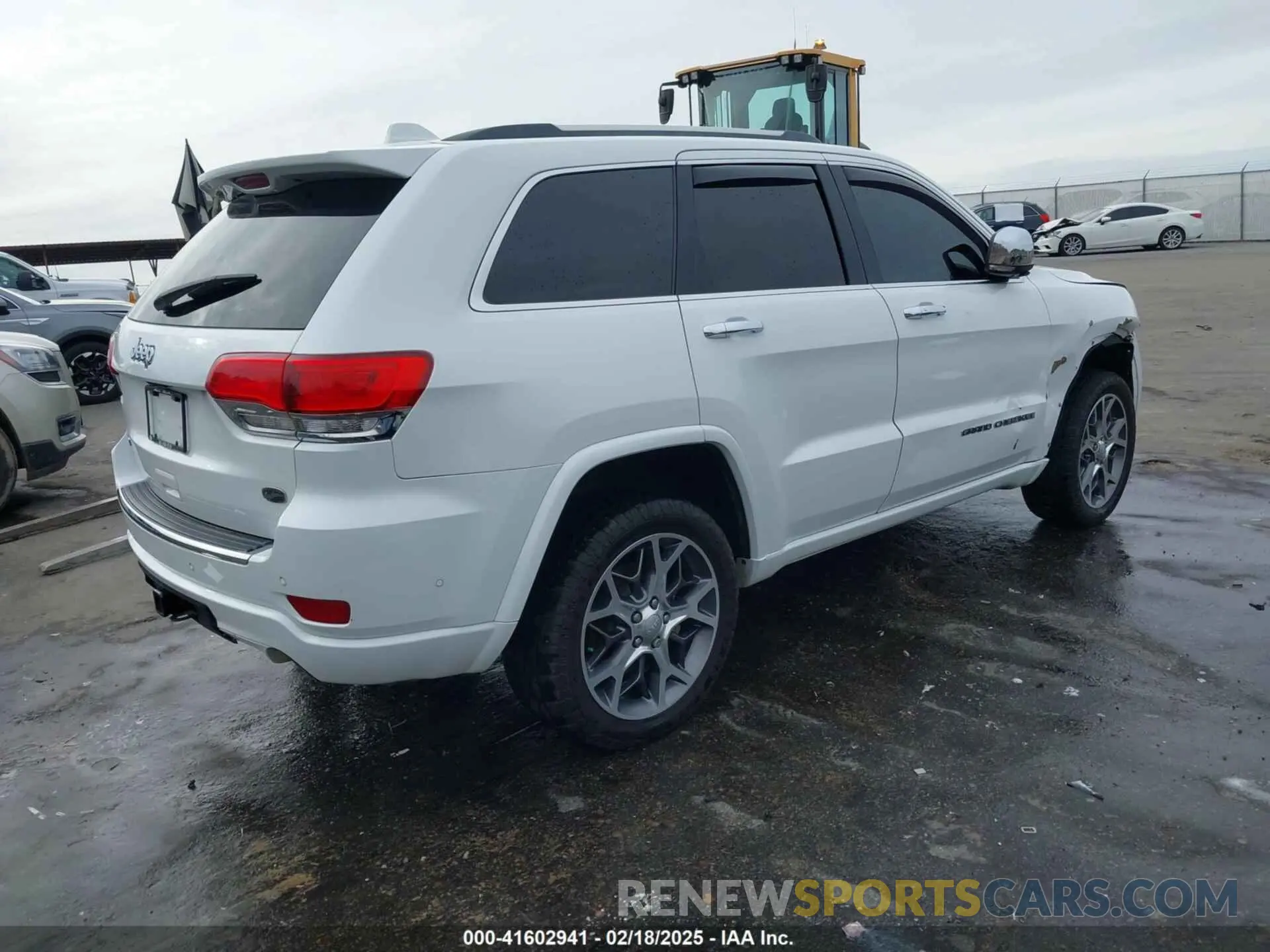 4 fotografías del automóvil dañado 1C4RJFCT4LC221357 JEEP GRAND CHEROKEE 2020