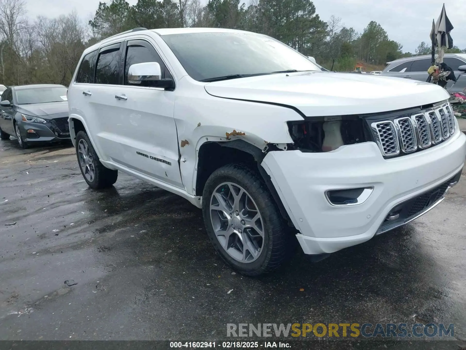 6 fotografías del automóvil dañado 1C4RJFCT4LC221357 JEEP GRAND CHEROKEE 2020