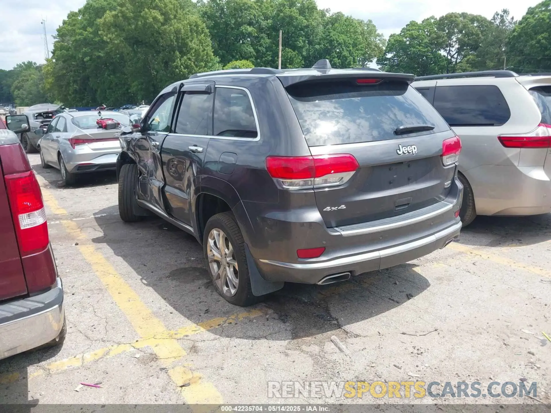 3 fotografías del automóvil dañado 1C4RJFJT0LC137054 JEEP GRAND CHEROKEE 2020