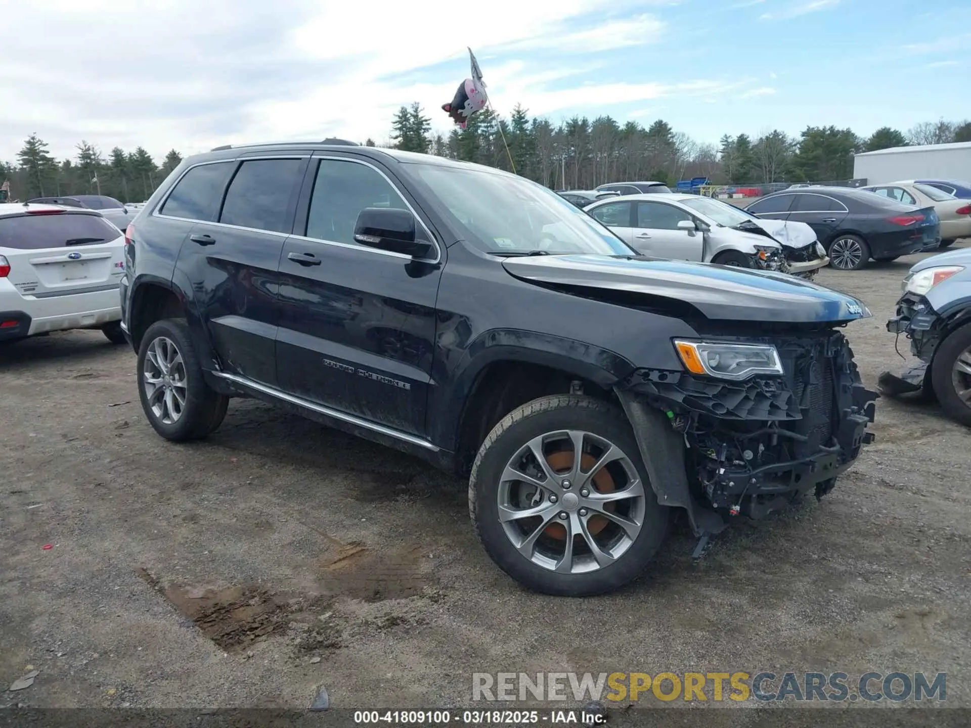 1 fotografías del automóvil dañado 1C4RJFJT5LC355247 JEEP GRAND CHEROKEE 2020