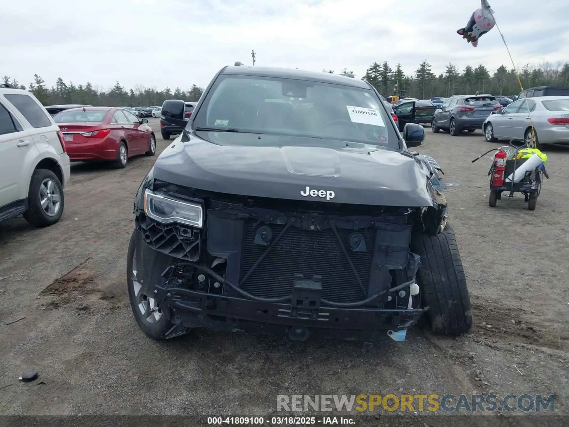 13 fotografías del automóvil dañado 1C4RJFJT5LC355247 JEEP GRAND CHEROKEE 2020