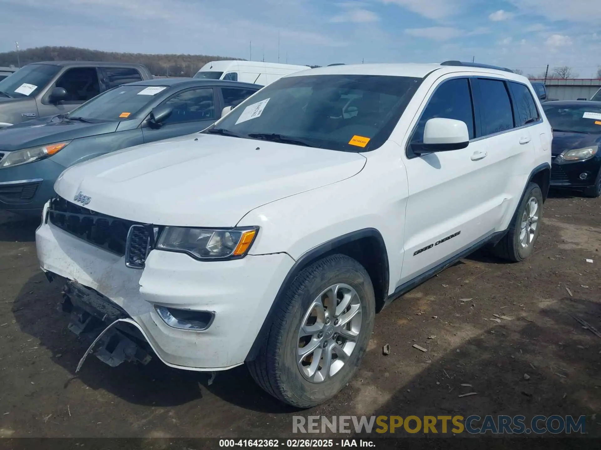 2 fotografías del automóvil dañado 1C4RJEAG2MC605574 JEEP GRAND CHEROKEE 2021