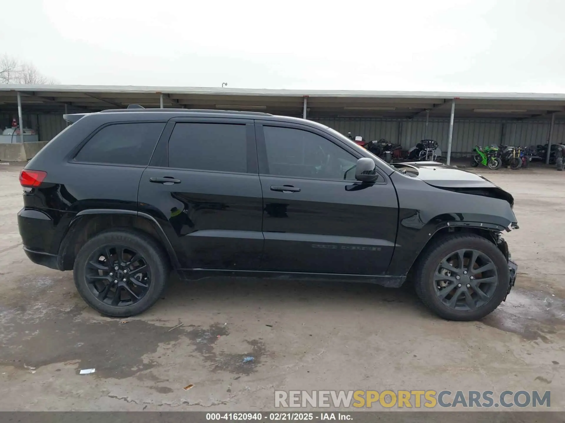 14 fotografías del automóvil dañado 1C4RJEAG2MC658324 JEEP GRAND CHEROKEE 2021