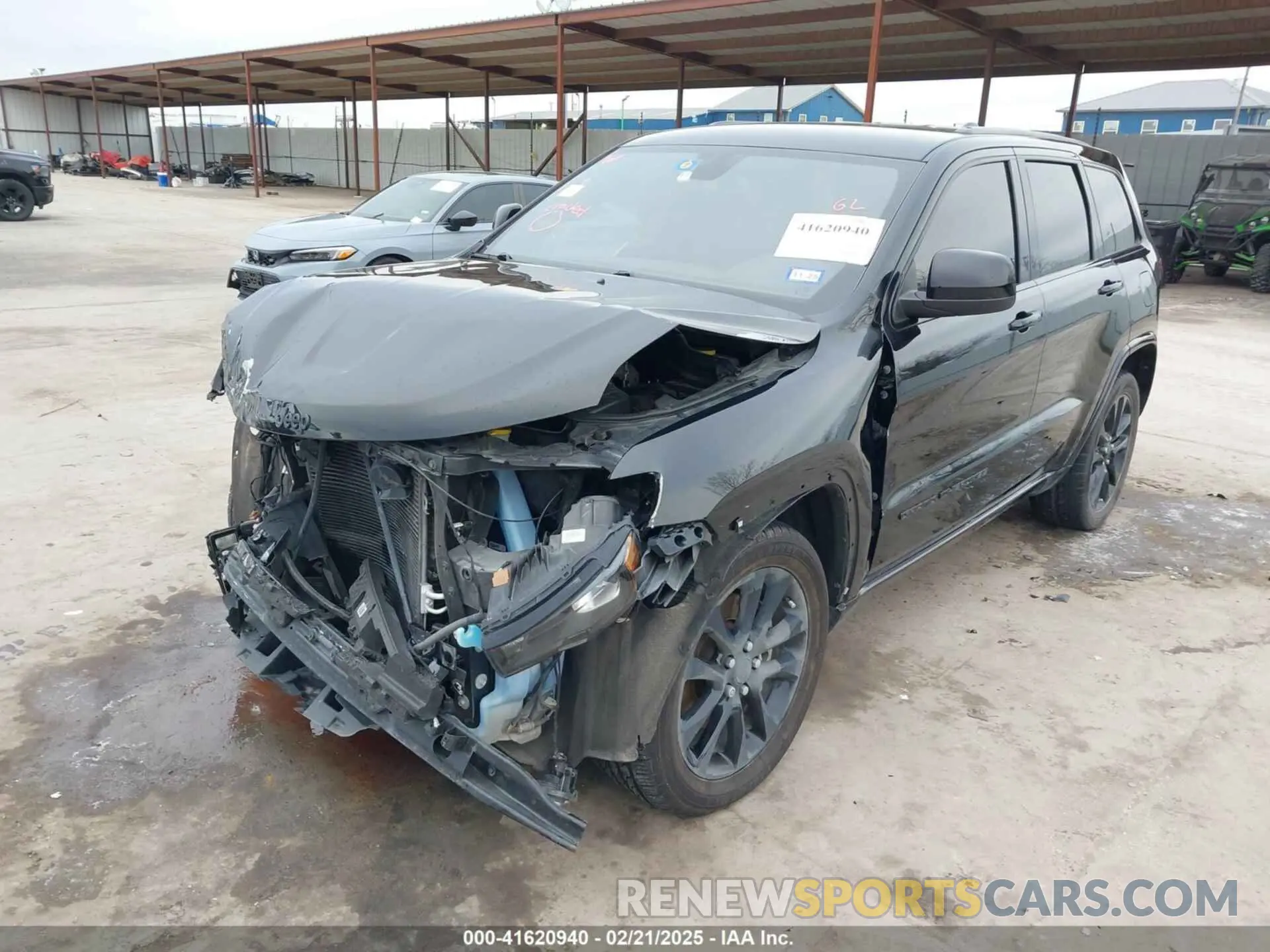 2 fotografías del automóvil dañado 1C4RJEAG2MC658324 JEEP GRAND CHEROKEE 2021
