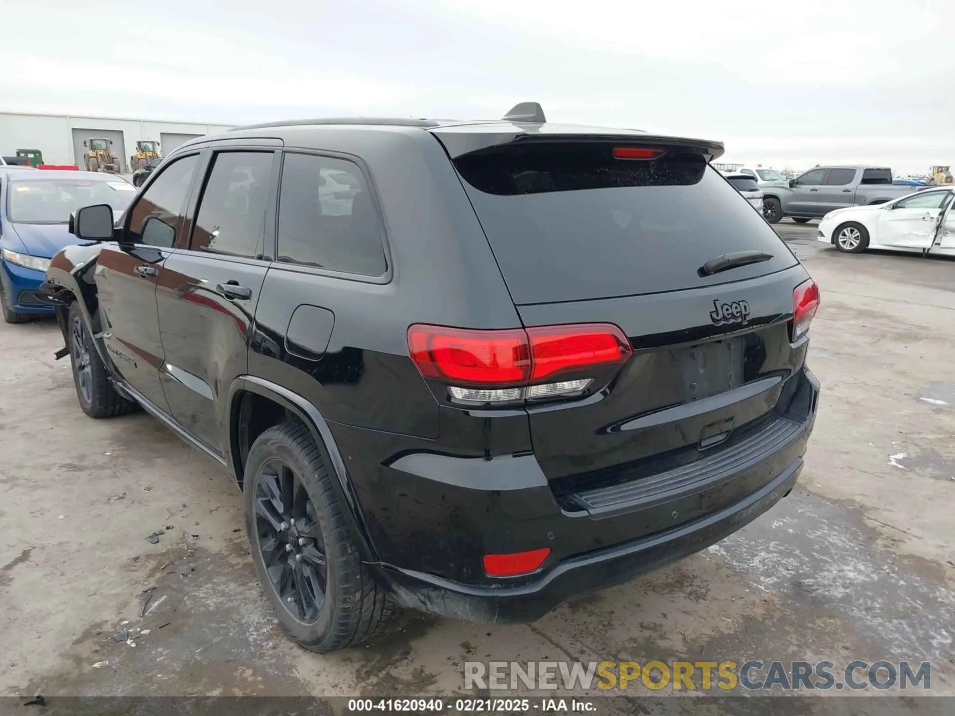 3 fotografías del automóvil dañado 1C4RJEAG2MC658324 JEEP GRAND CHEROKEE 2021