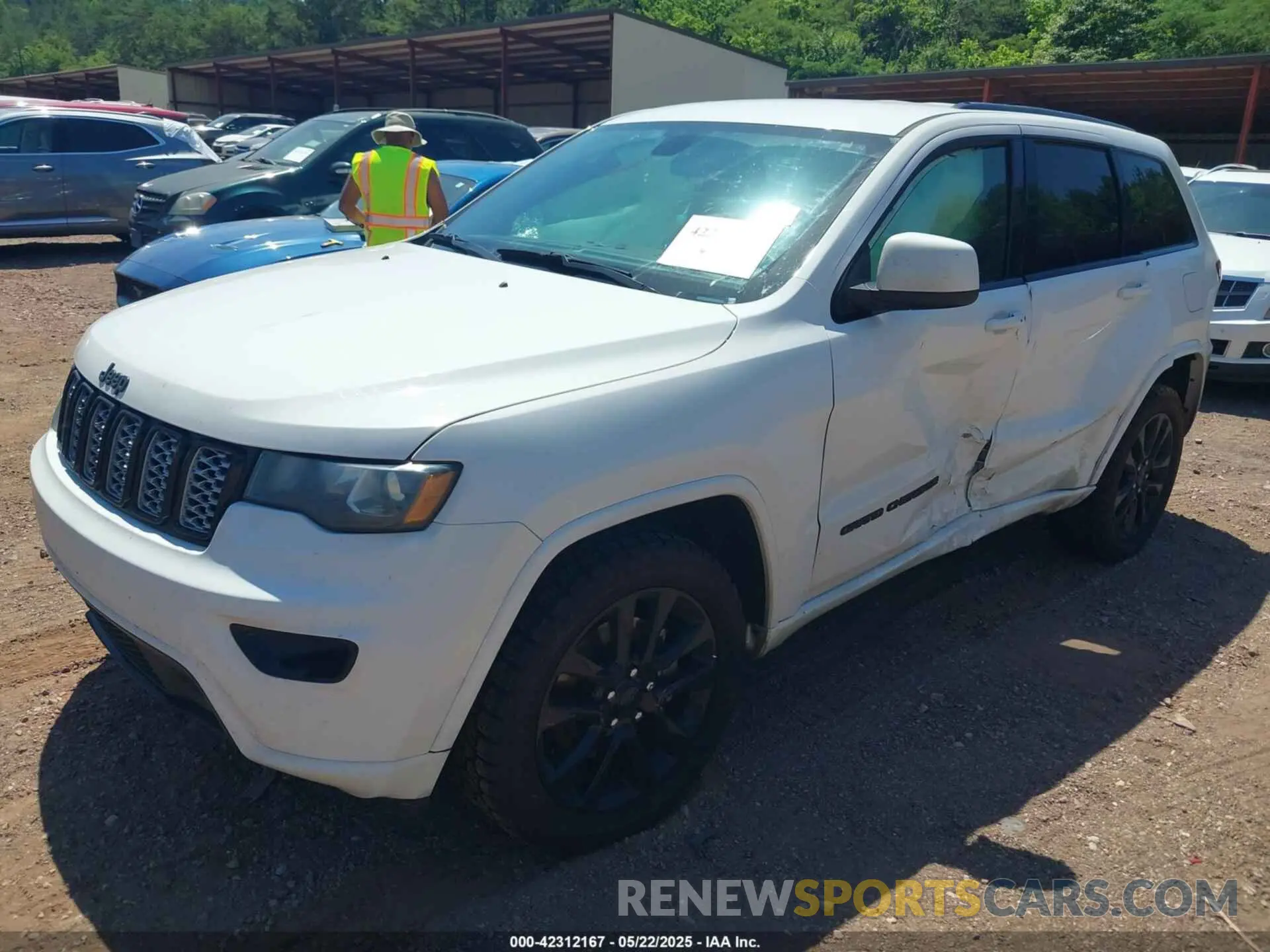 2 fotografías del automóvil dañado 1C4RJEAG3MC624344 JEEP GRAND CHEROKEE 2021