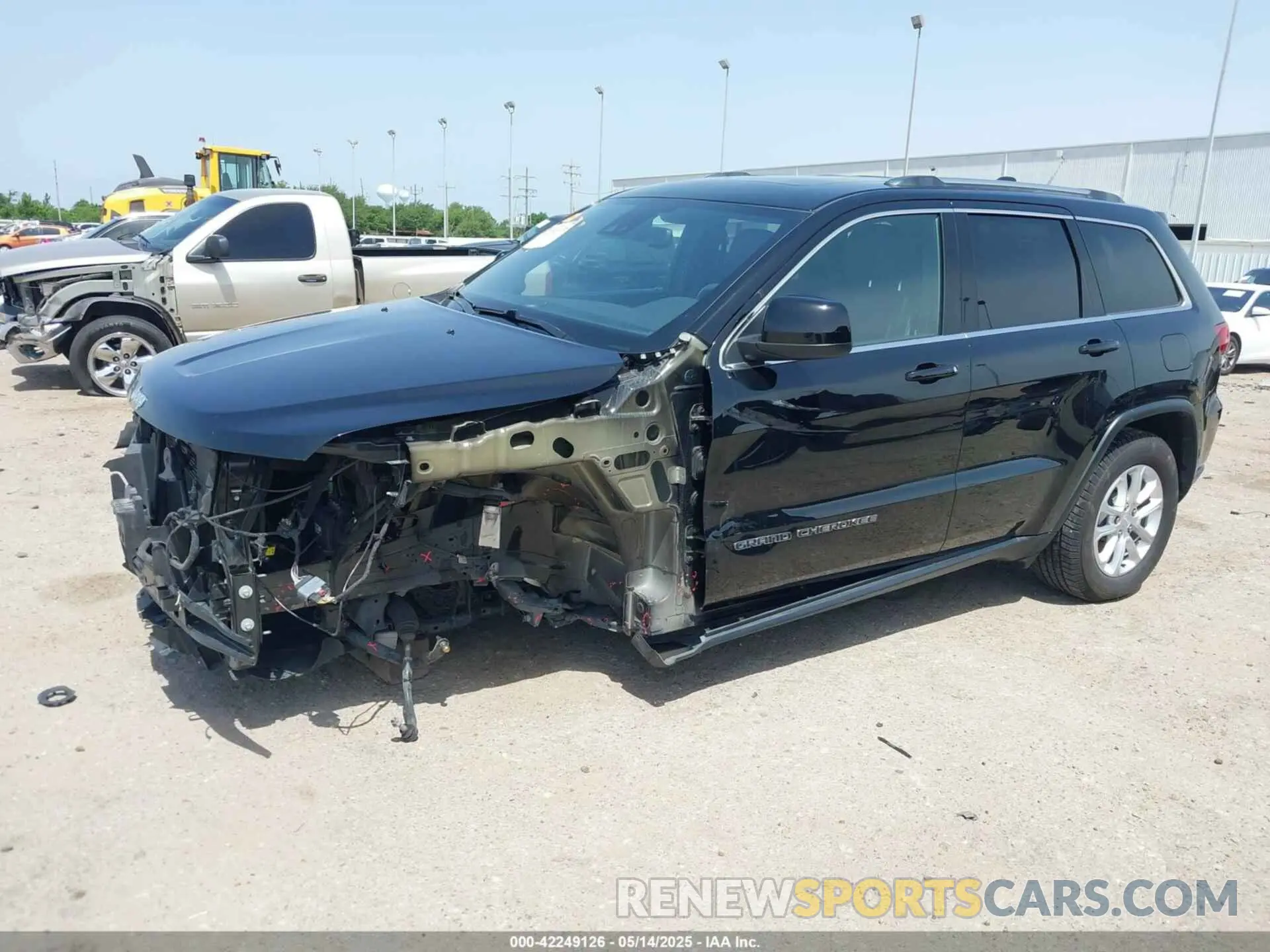 2 fotografías del automóvil dañado 1C4RJEAG3MC719289 JEEP GRAND CHEROKEE 2021