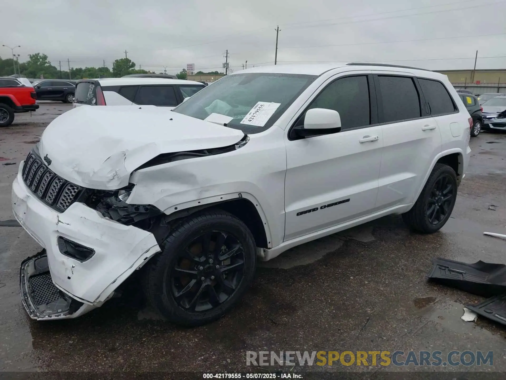 2 fotografías del automóvil dañado 1C4RJEAG4MC597428 JEEP GRAND CHEROKEE 2021