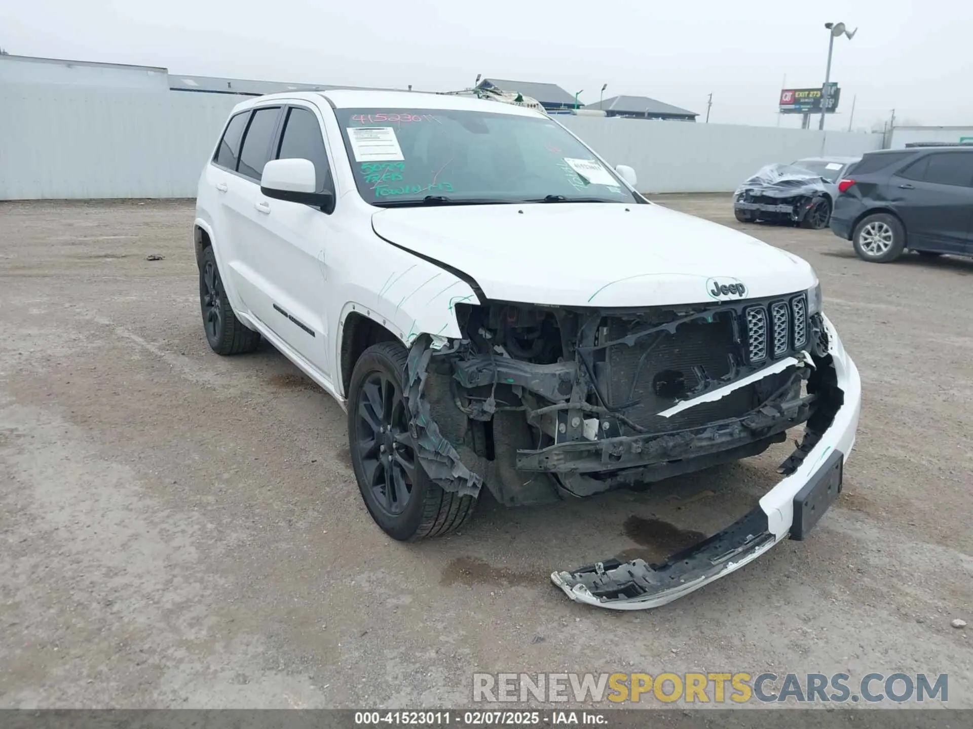 6 fotografías del automóvil dañado 1C4RJEAG4MC881772 JEEP GRAND CHEROKEE 2021