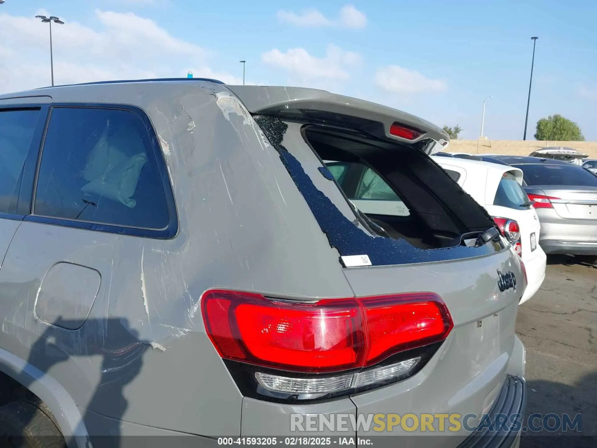 18 fotografías del automóvil dañado 1C4RJEAG7MC785604 JEEP GRAND CHEROKEE 2021
