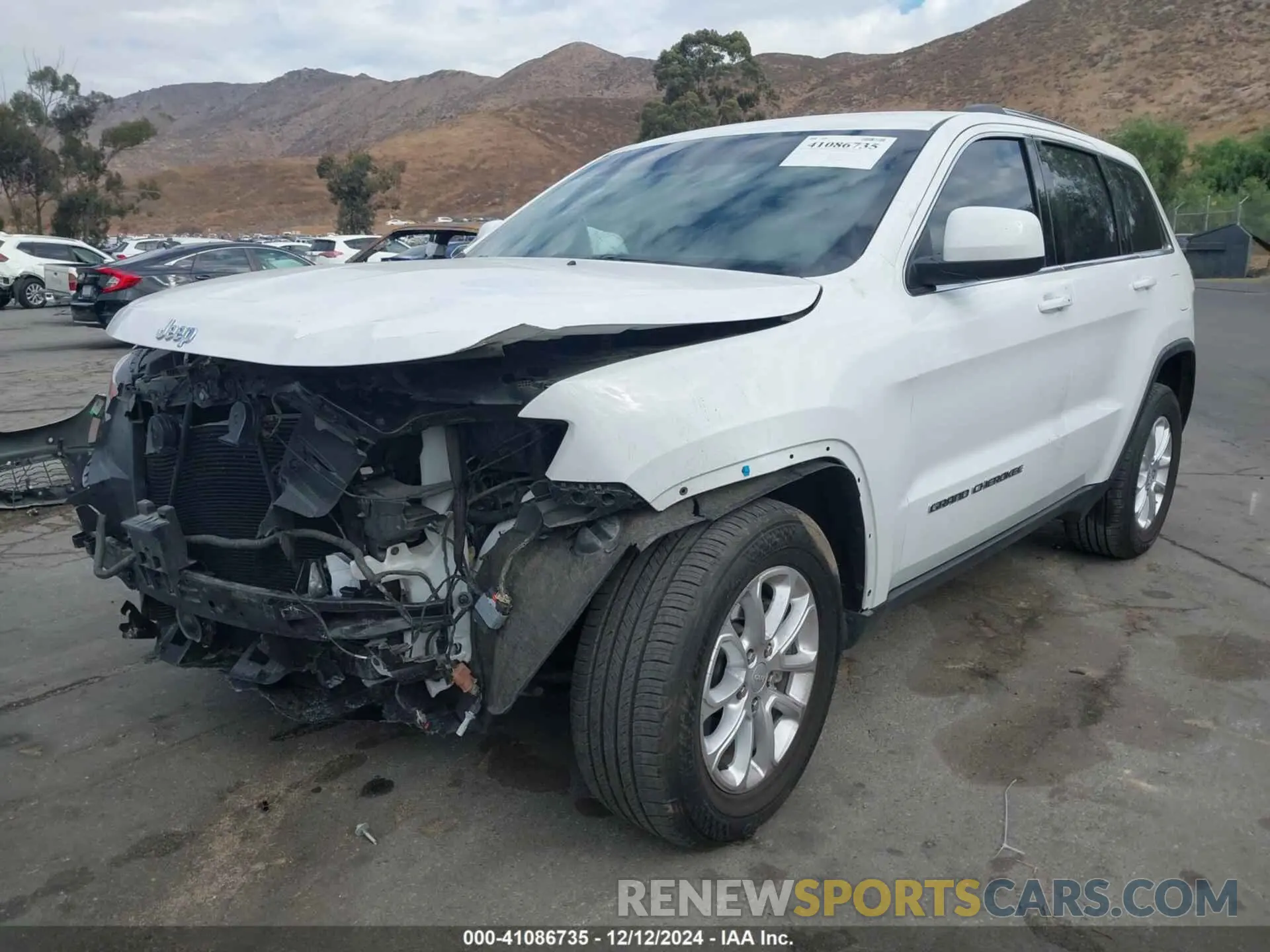 2 fotografías del automóvil dañado 1C4RJEAG7MC814311 JEEP GRAND CHEROKEE 2021