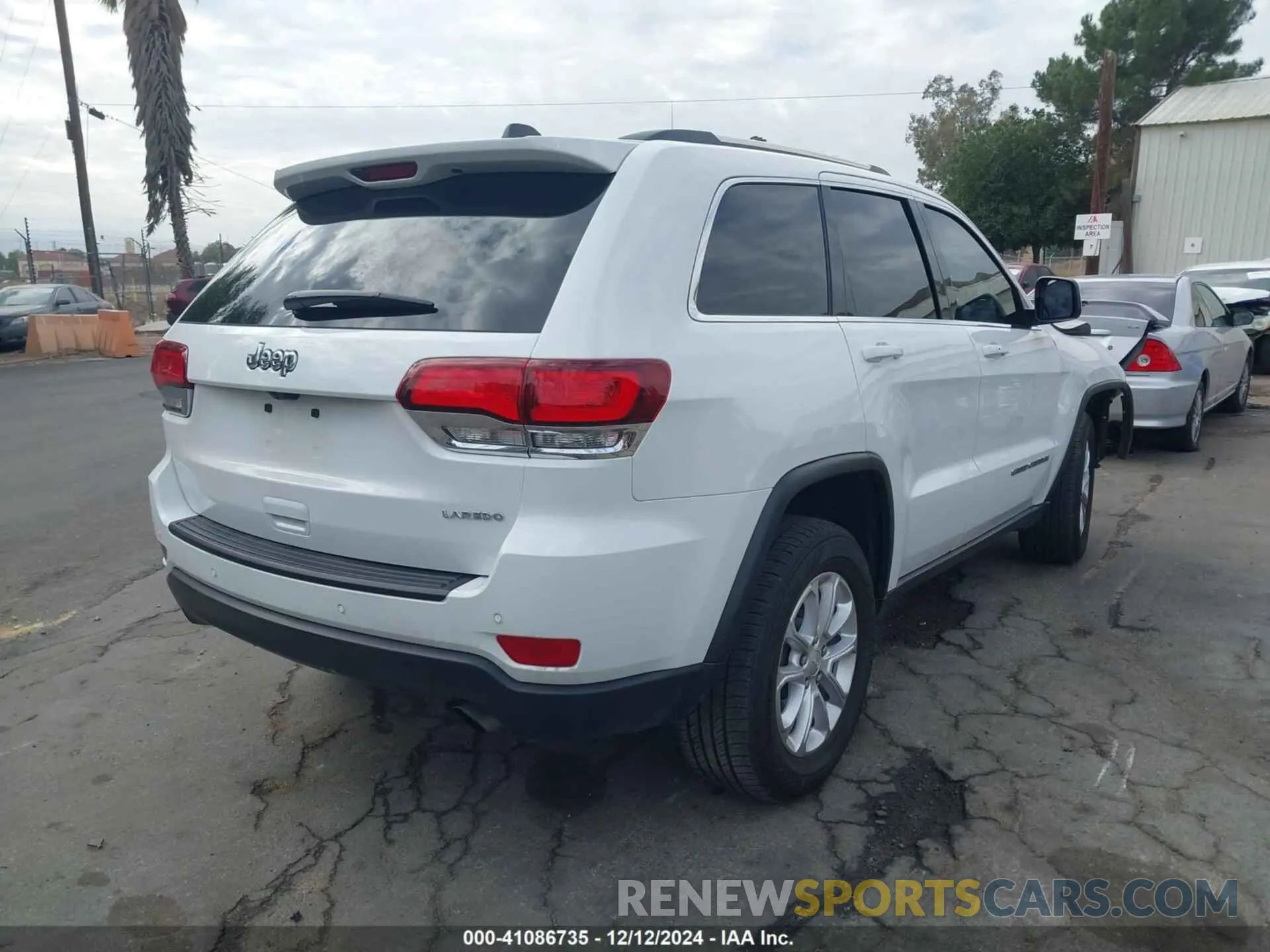 4 fotografías del automóvil dañado 1C4RJEAG7MC814311 JEEP GRAND CHEROKEE 2021