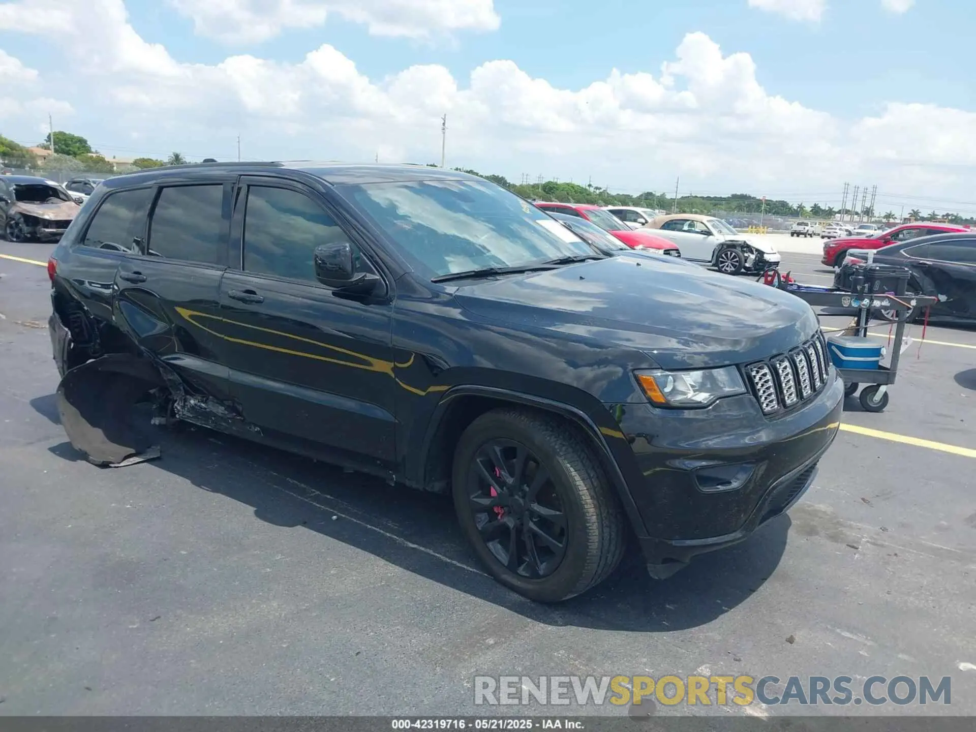 1 fotografías del automóvil dañado 1C4RJEAG7MC844473 JEEP GRAND CHEROKEE 2021