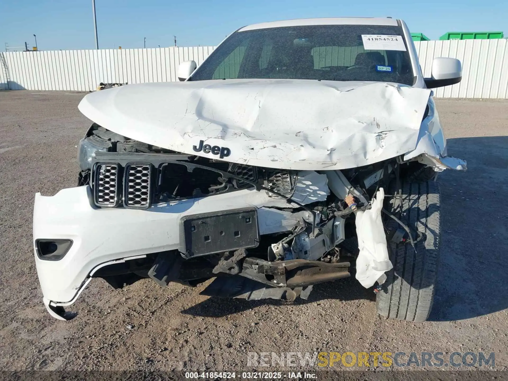 6 fotografías del automóvil dañado 1C4RJEAG9MC633792 JEEP GRAND CHEROKEE 2021