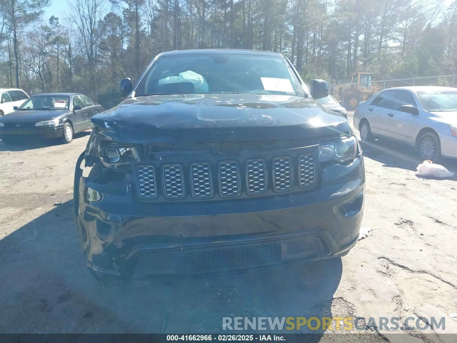 12 fotografías del automóvil dañado 1C4RJEAG9MC658272 JEEP GRAND CHEROKEE 2021