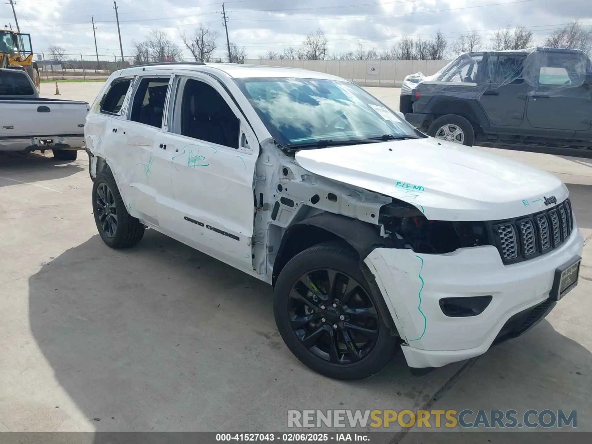 1 fotografías del automóvil dañado 1C4RJEAG9MC713822 JEEP GRAND CHEROKEE 2021