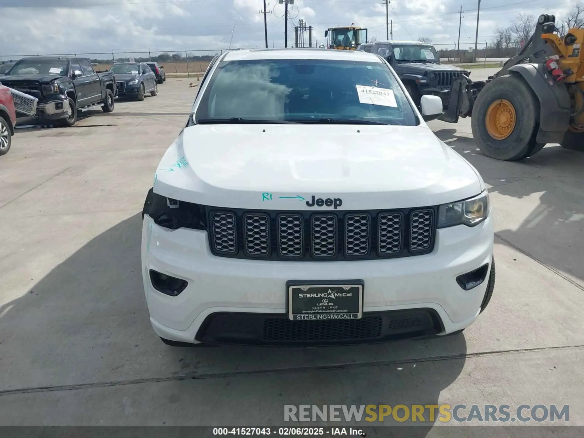 13 fotografías del automóvil dañado 1C4RJEAG9MC713822 JEEP GRAND CHEROKEE 2021