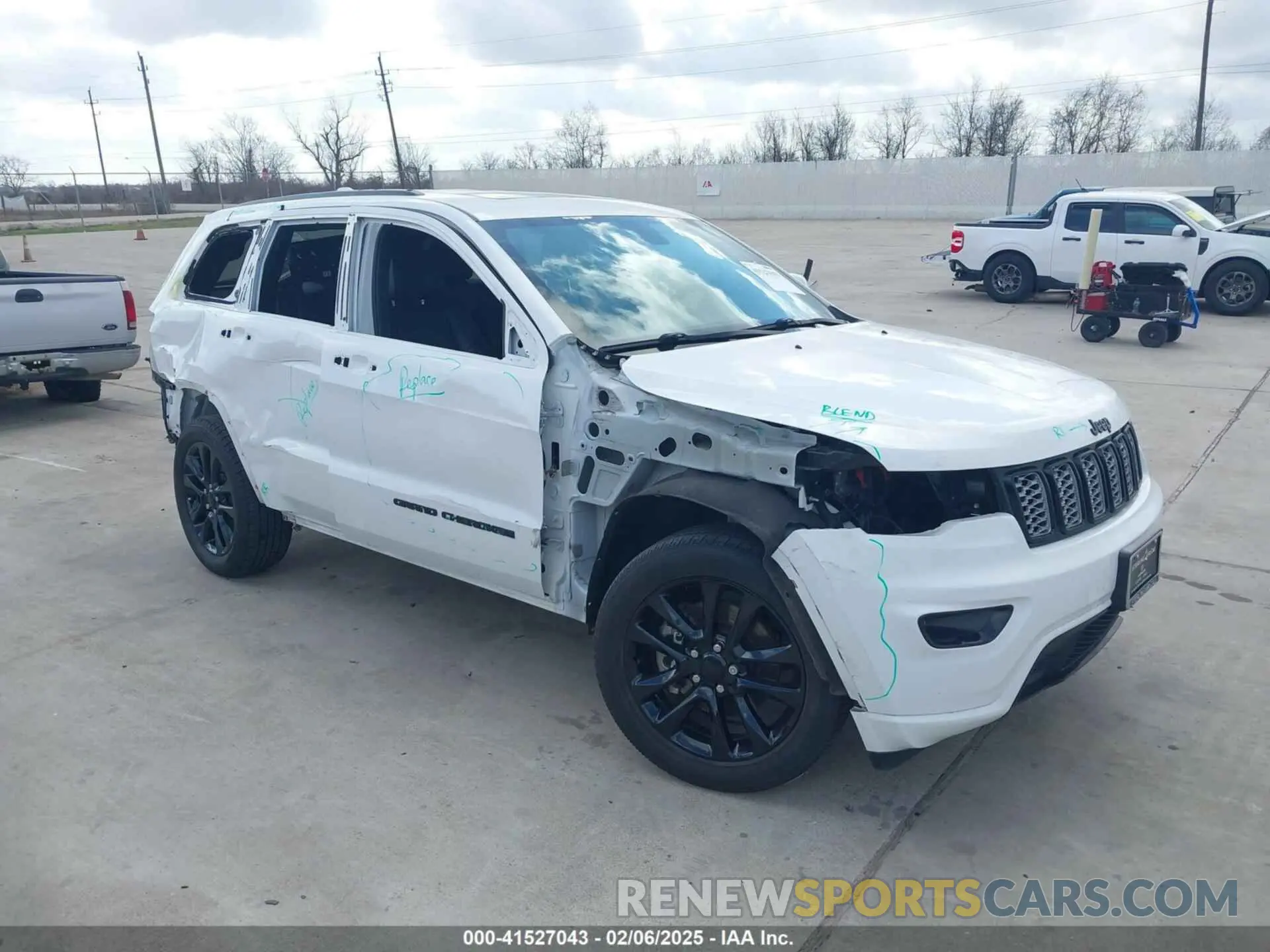6 fotografías del automóvil dañado 1C4RJEAG9MC713822 JEEP GRAND CHEROKEE 2021