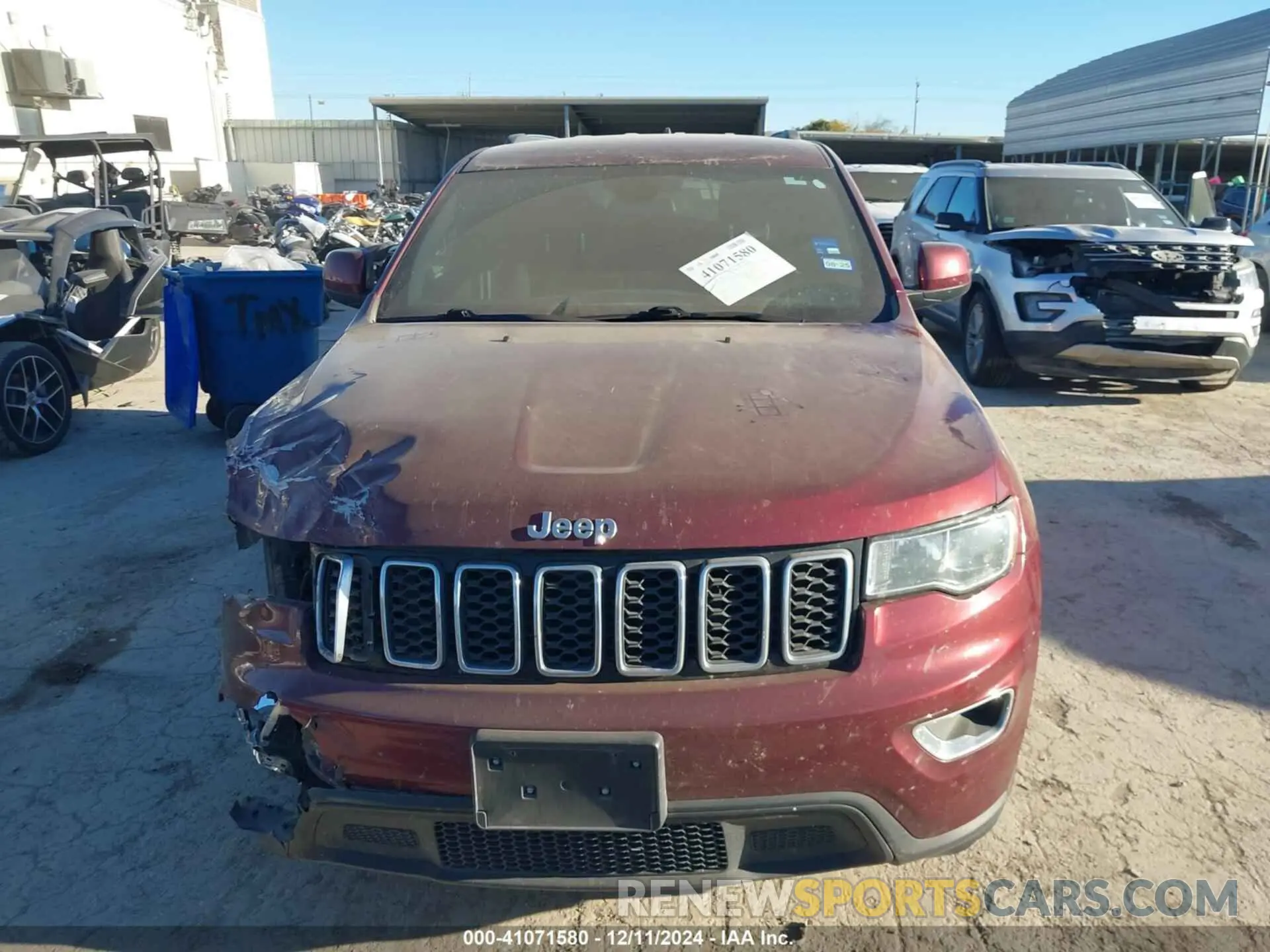 13 fotografías del automóvil dañado 1C4RJEAG9MC739126 JEEP GRAND CHEROKEE 2021