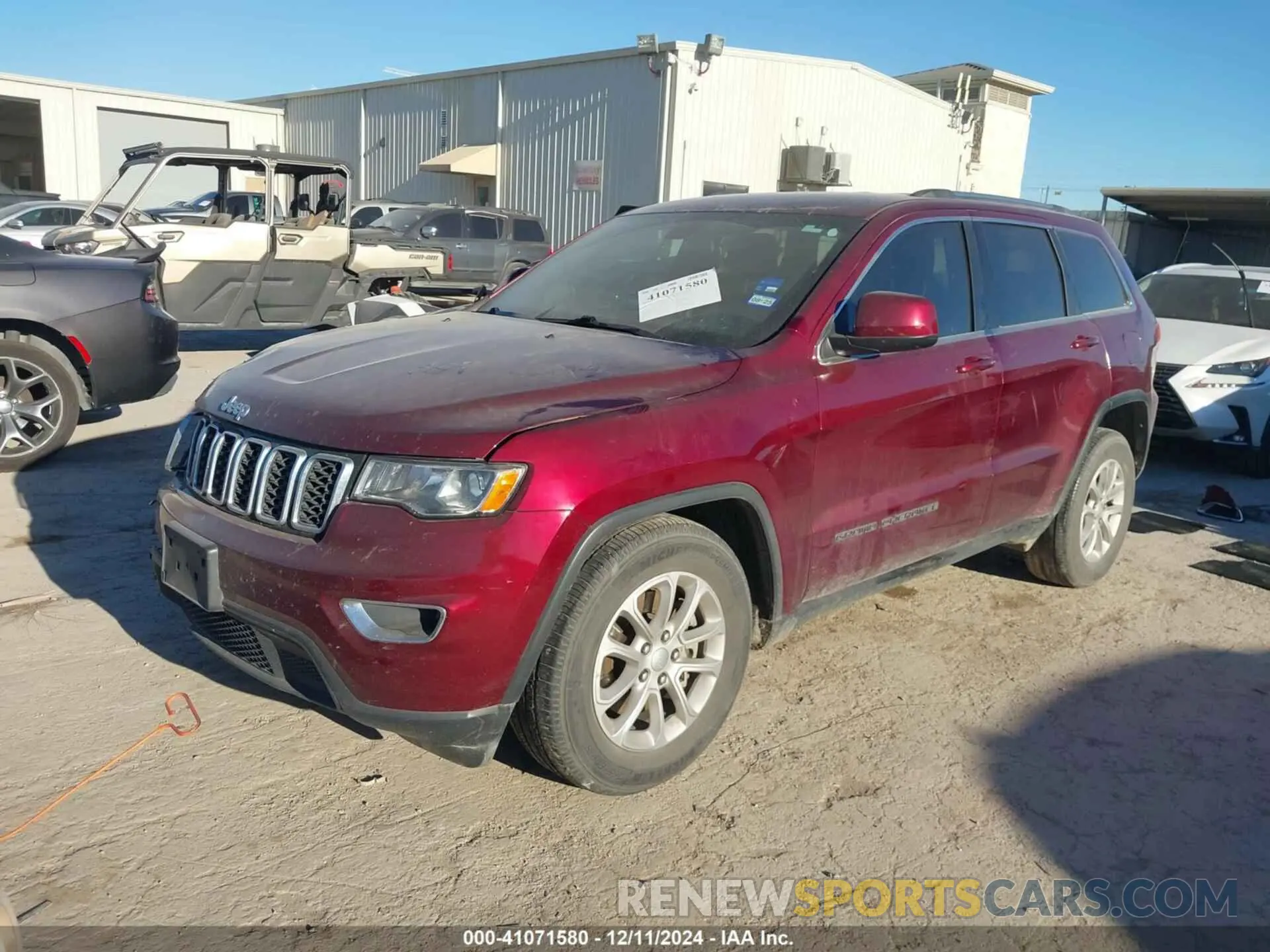 2 fotografías del automóvil dañado 1C4RJEAG9MC739126 JEEP GRAND CHEROKEE 2021