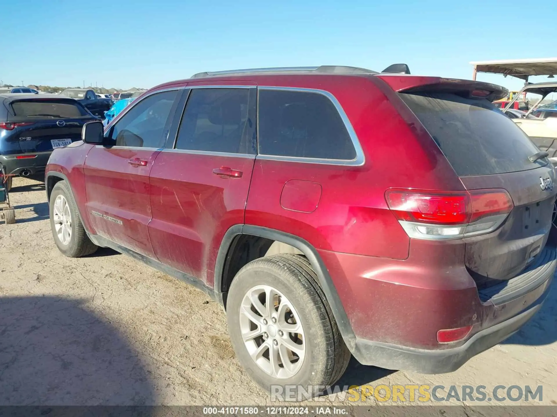 3 fotografías del automóvil dañado 1C4RJEAG9MC739126 JEEP GRAND CHEROKEE 2021