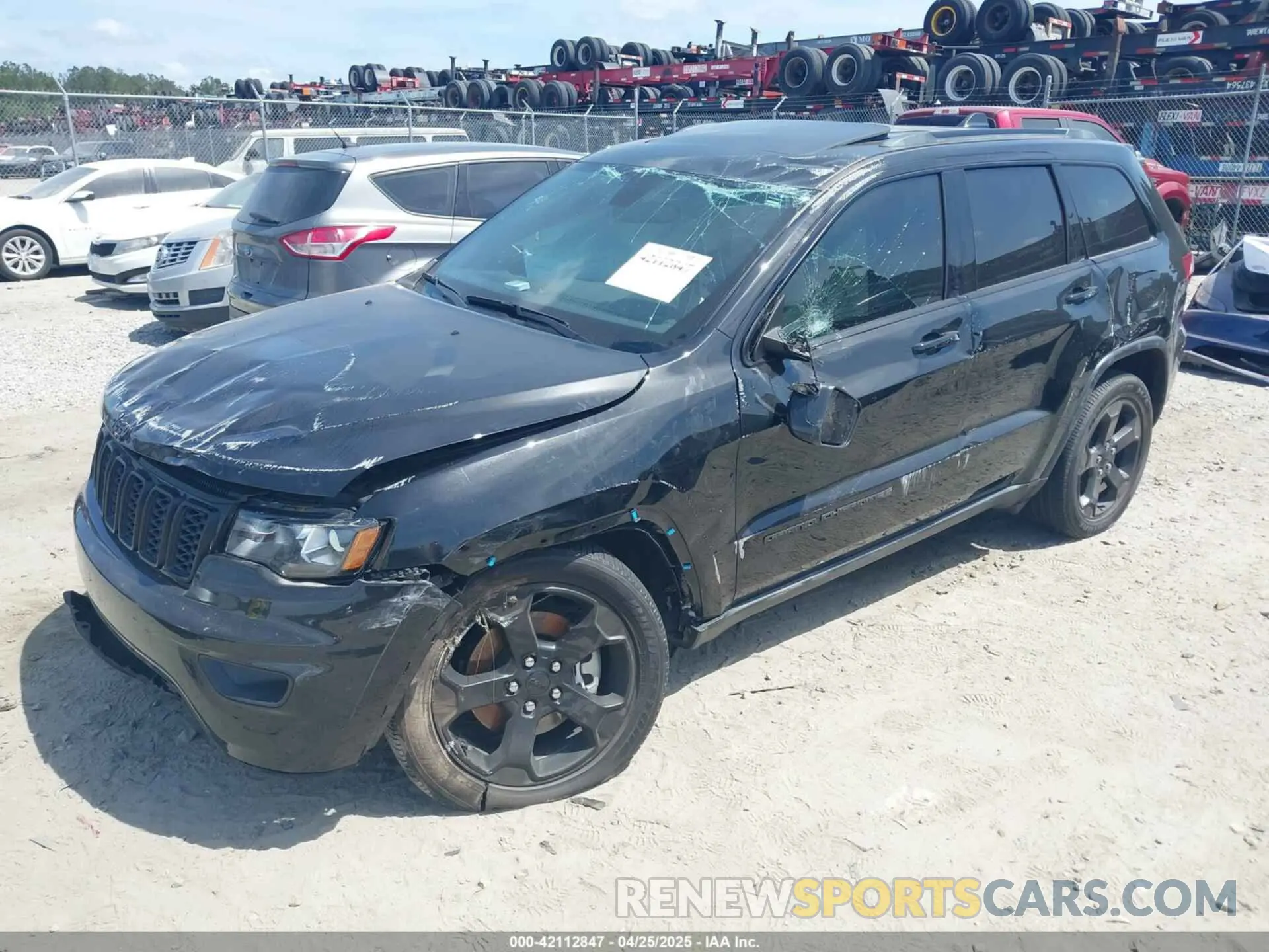 2 fotografías del automóvil dañado 1C4RJEAG9MC740244 JEEP GRAND CHEROKEE 2021