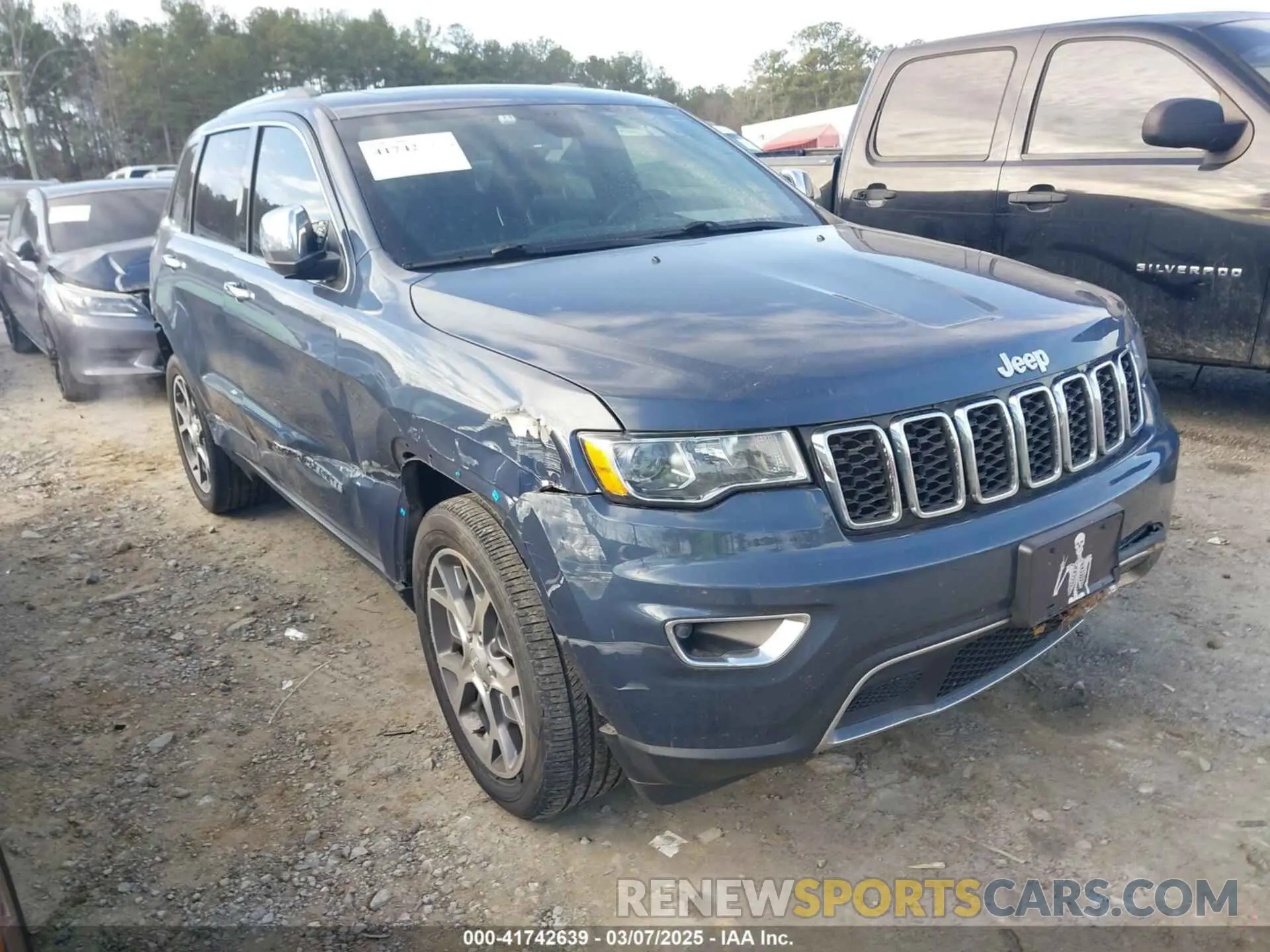 1 fotografías del automóvil dañado 1C4RJEBG1MC783023 JEEP GRAND CHEROKEE 2021