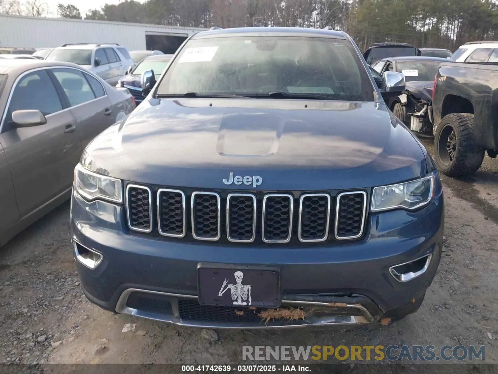 12 fotografías del automóvil dañado 1C4RJEBG1MC783023 JEEP GRAND CHEROKEE 2021