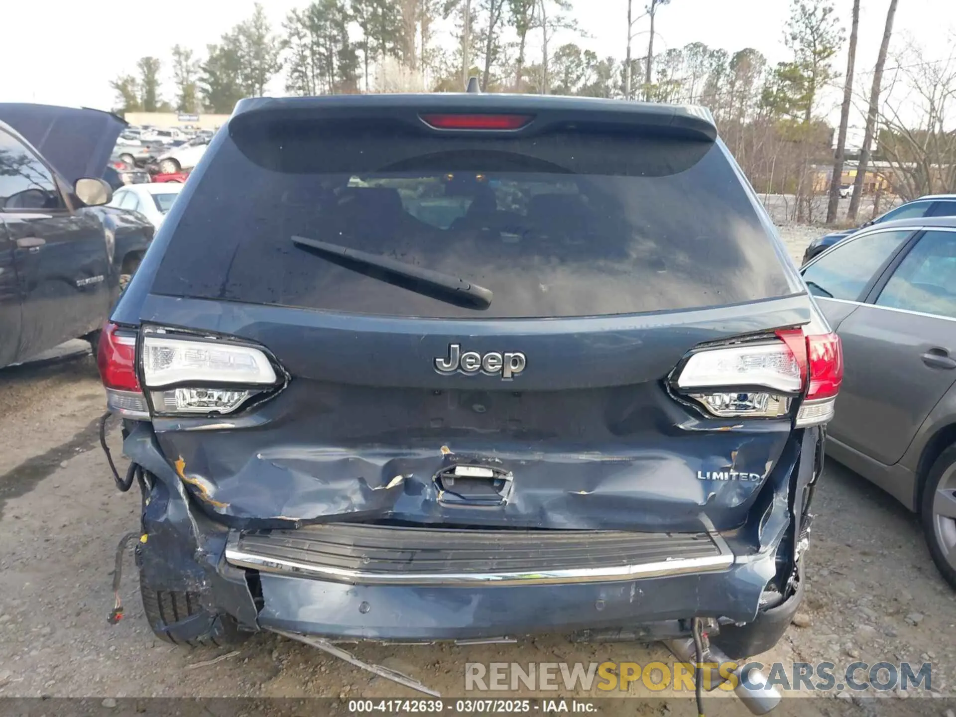 16 fotografías del automóvil dañado 1C4RJEBG1MC783023 JEEP GRAND CHEROKEE 2021