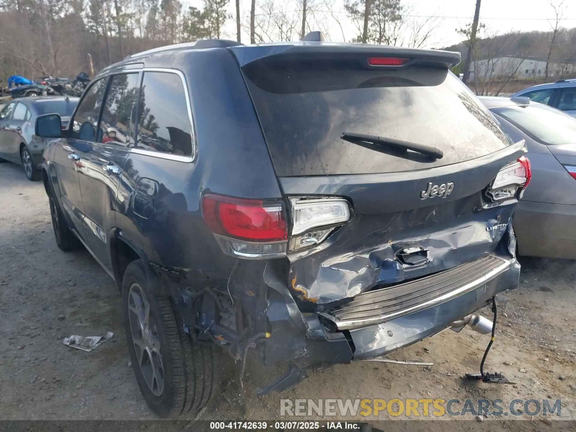 3 fotografías del automóvil dañado 1C4RJEBG1MC783023 JEEP GRAND CHEROKEE 2021