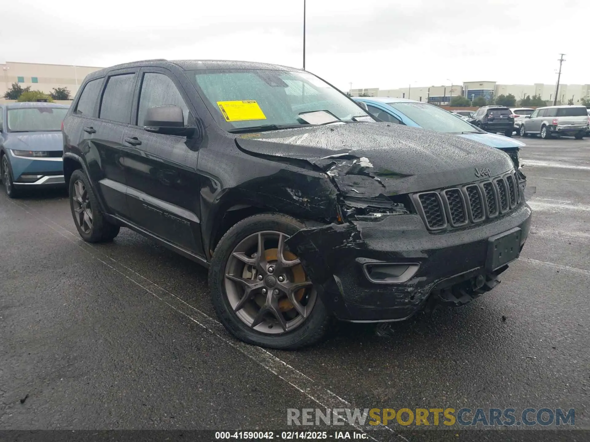 1 fotografías del automóvil dañado 1C4RJEBG3MC656810 JEEP GRAND CHEROKEE 2021