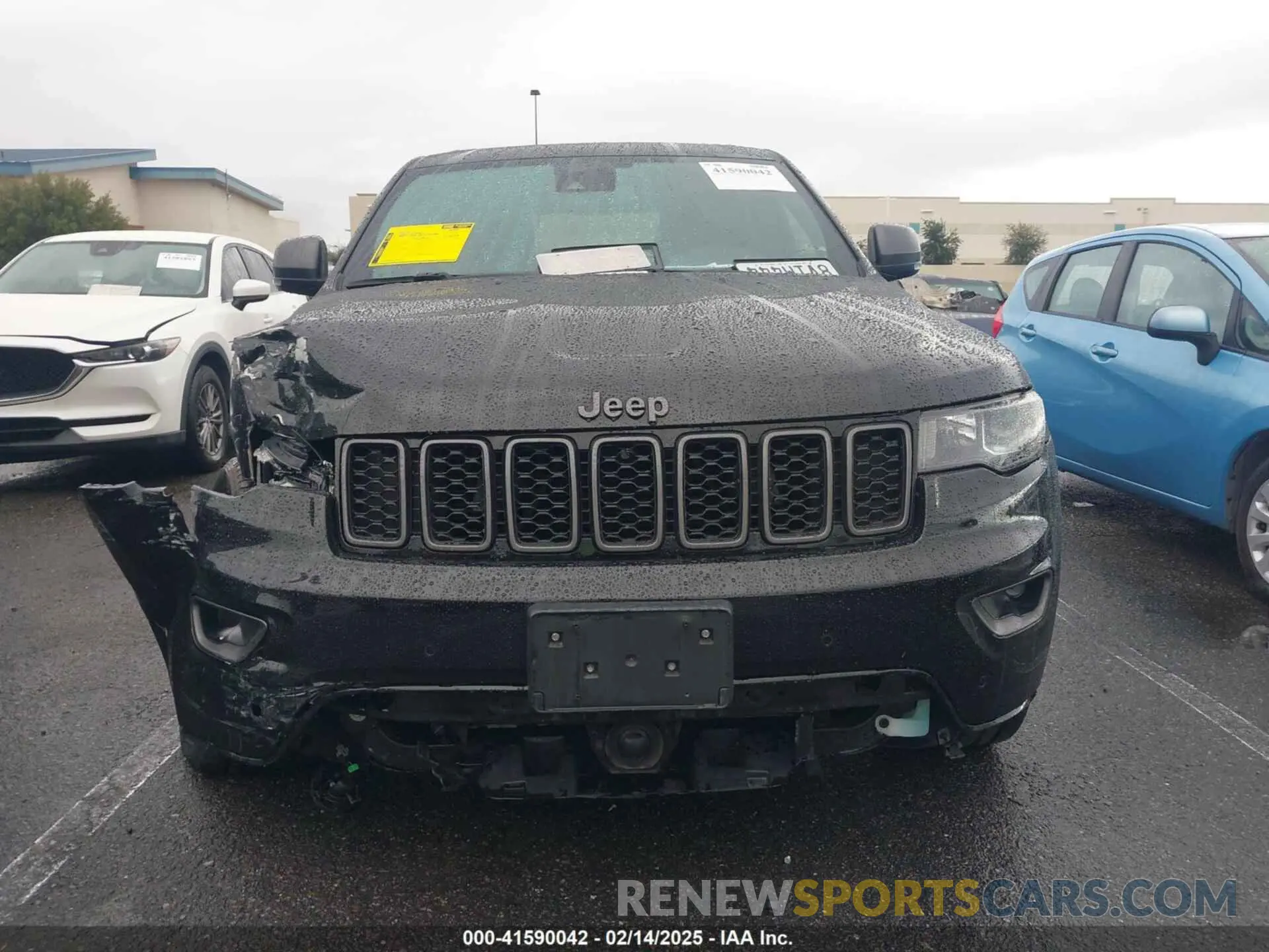 13 fotografías del automóvil dañado 1C4RJEBG3MC656810 JEEP GRAND CHEROKEE 2021