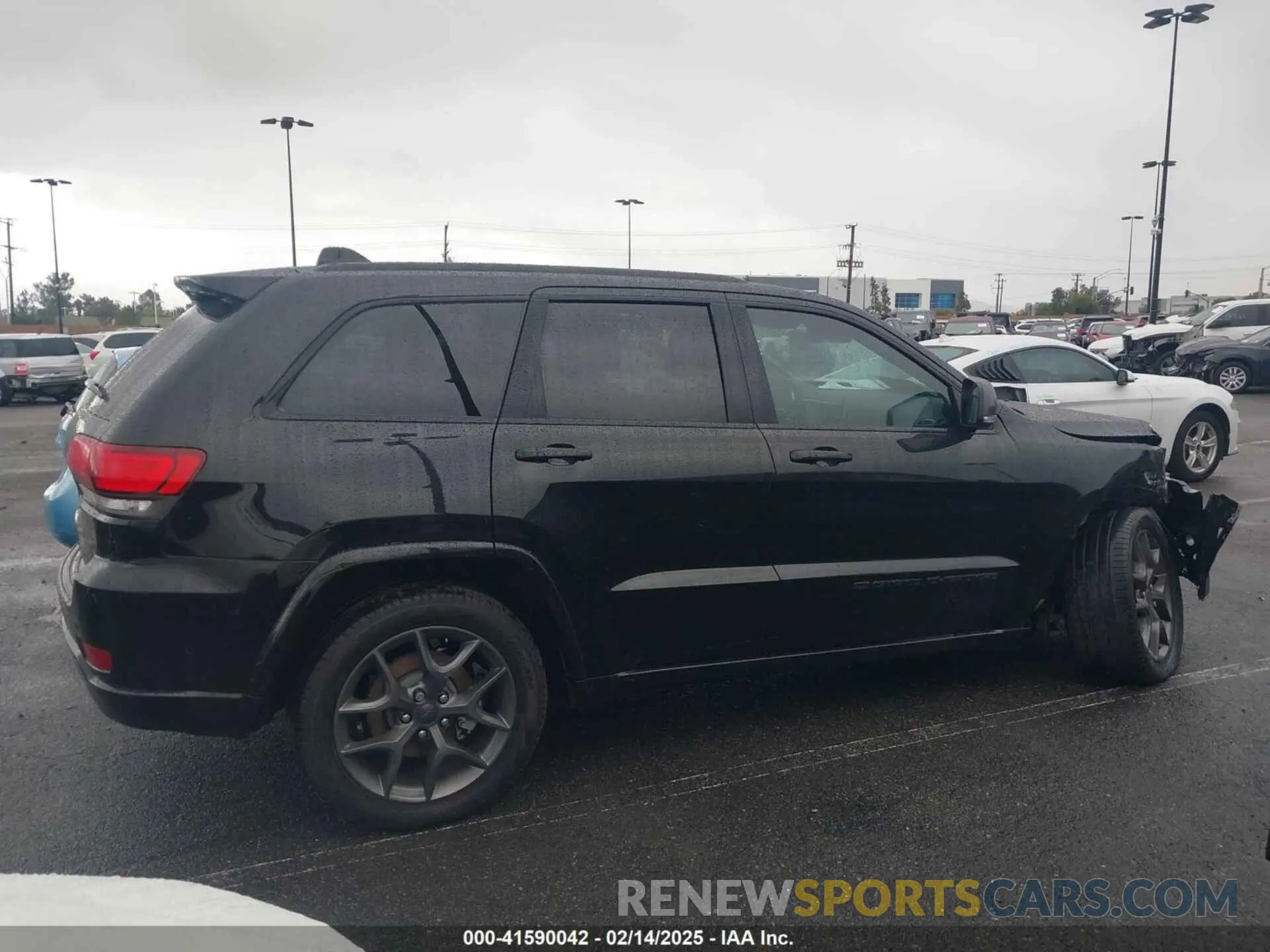14 fotografías del automóvil dañado 1C4RJEBG3MC656810 JEEP GRAND CHEROKEE 2021