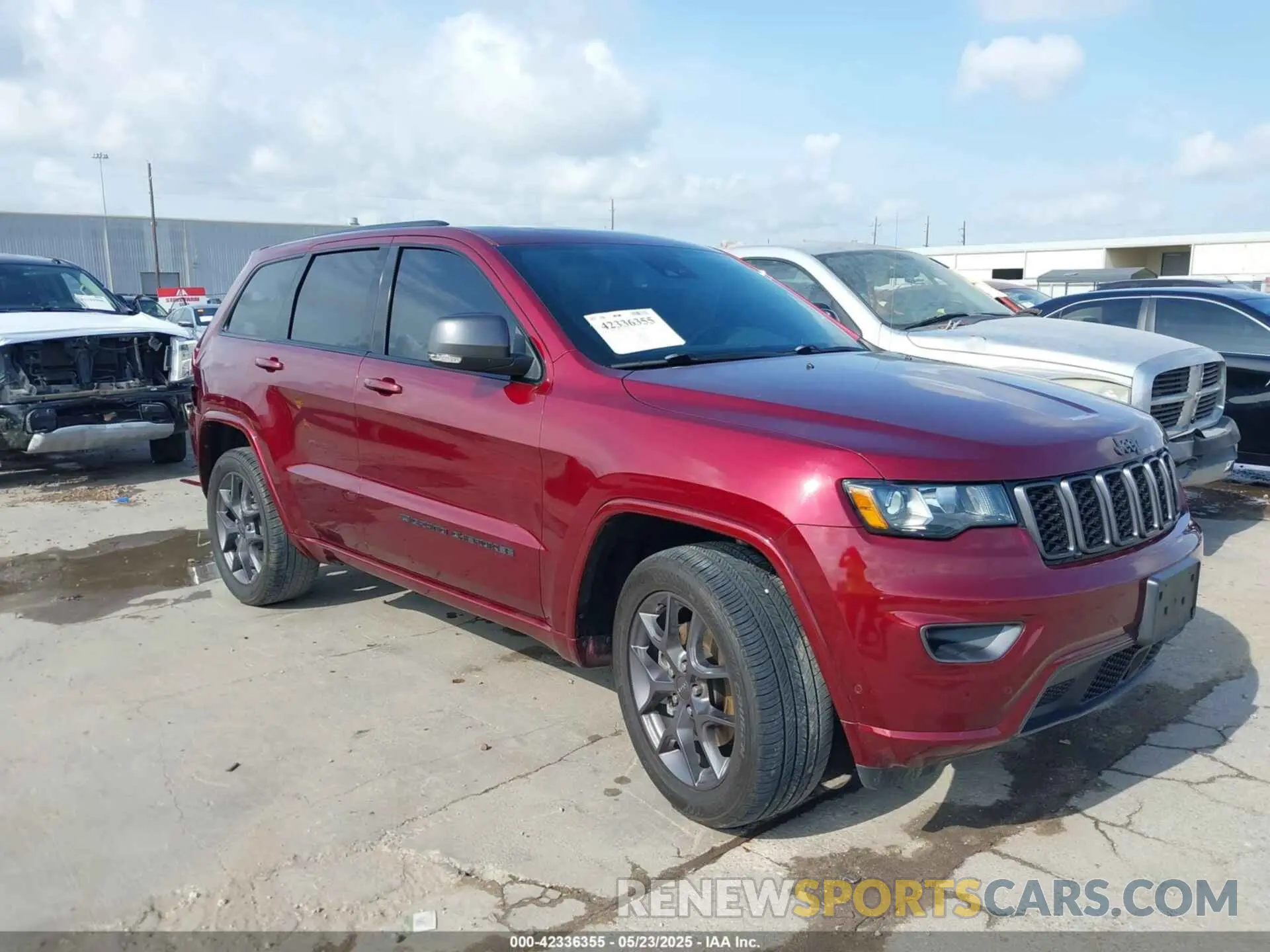 1 fotografías del automóvil dañado 1C4RJEBG6MC783440 JEEP GRAND CHEROKEE 2021