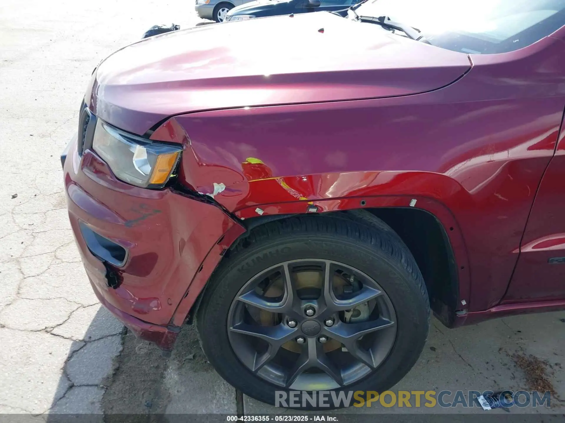 18 fotografías del automóvil dañado 1C4RJEBG6MC783440 JEEP GRAND CHEROKEE 2021