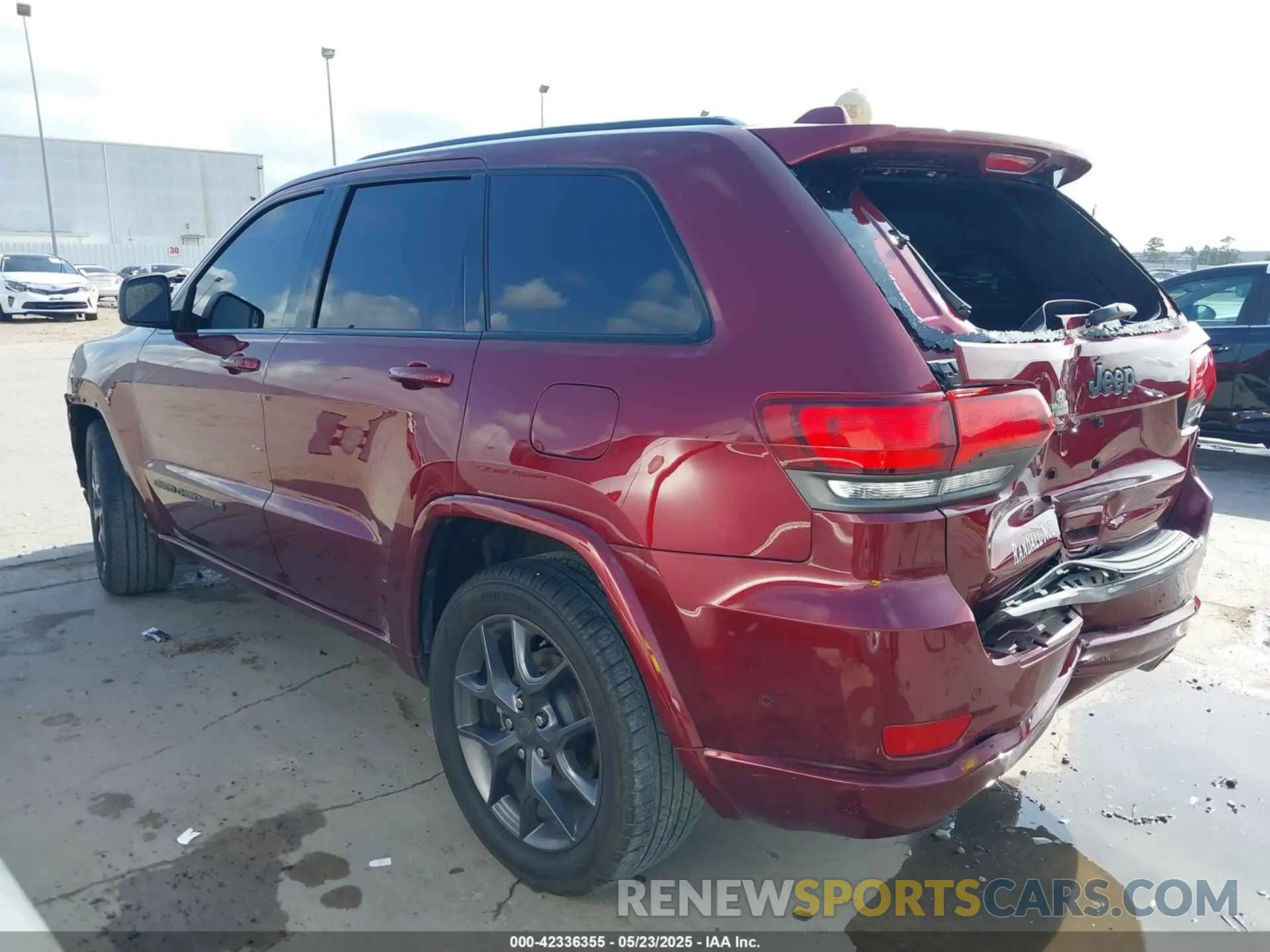 3 fotografías del automóvil dañado 1C4RJEBG6MC783440 JEEP GRAND CHEROKEE 2021