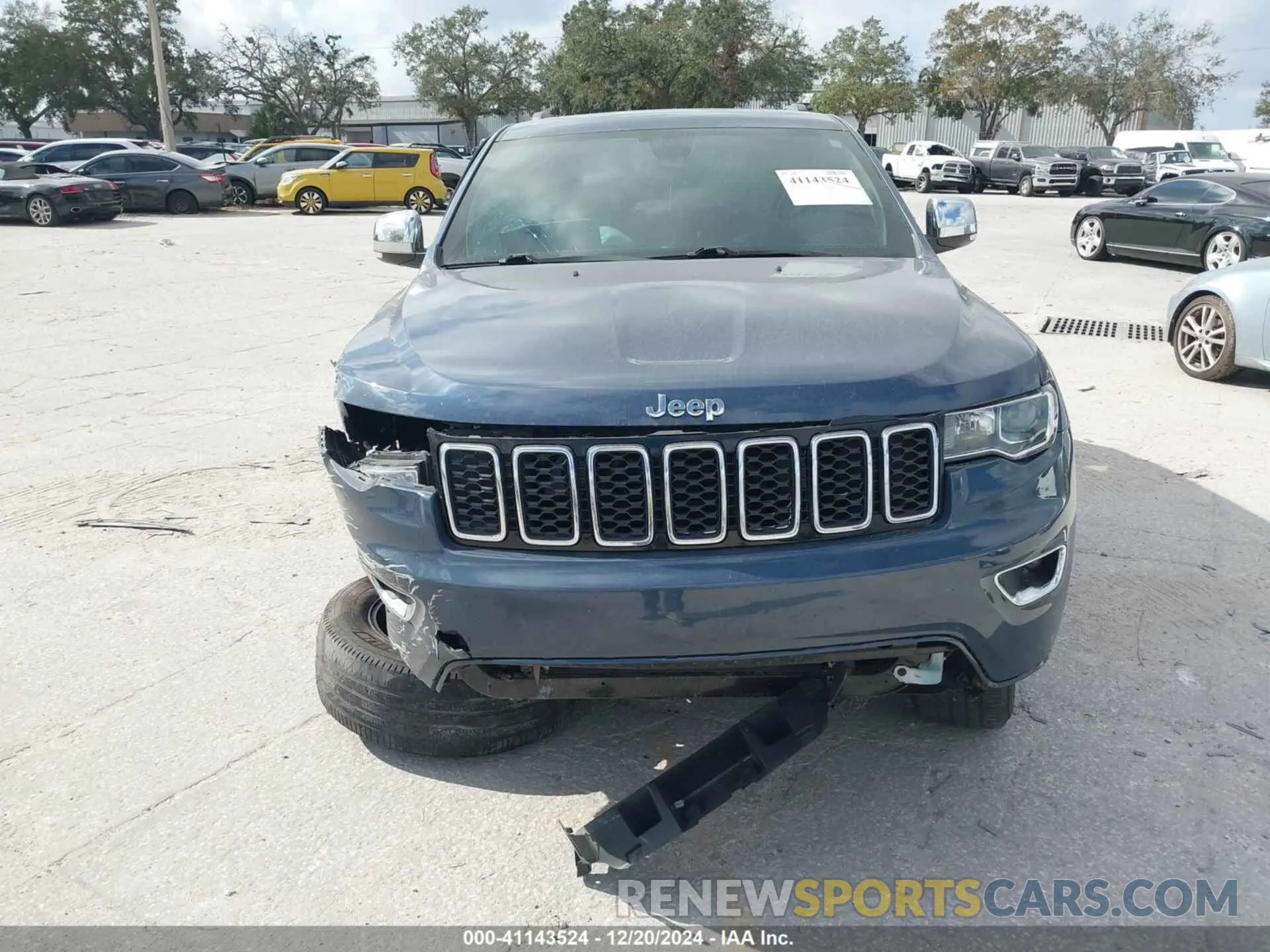 12 fotografías del automóvil dañado 1C4RJEBG8MC511987 JEEP GRAND CHEROKEE 2021