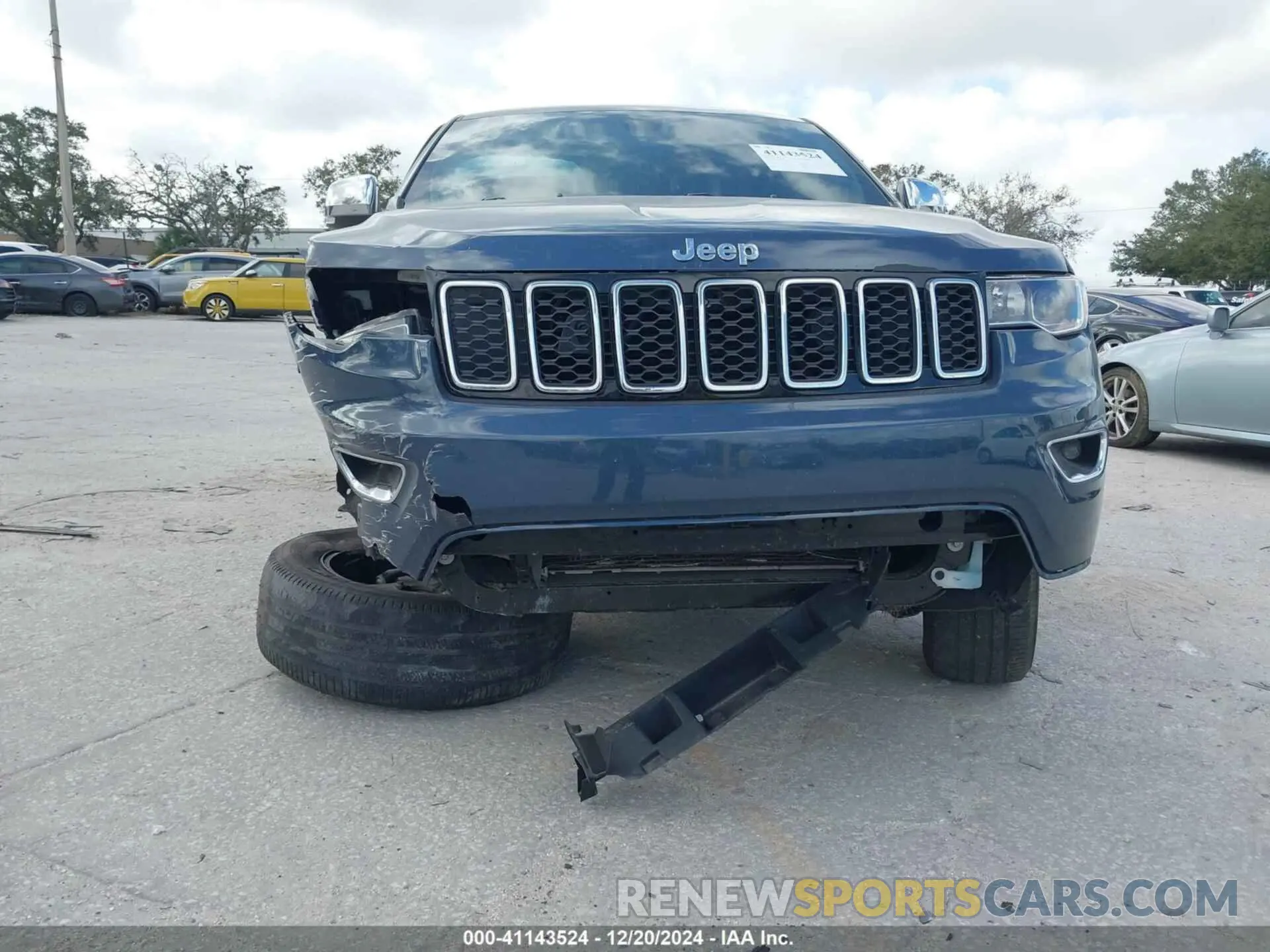 17 fotografías del automóvil dañado 1C4RJEBG8MC511987 JEEP GRAND CHEROKEE 2021