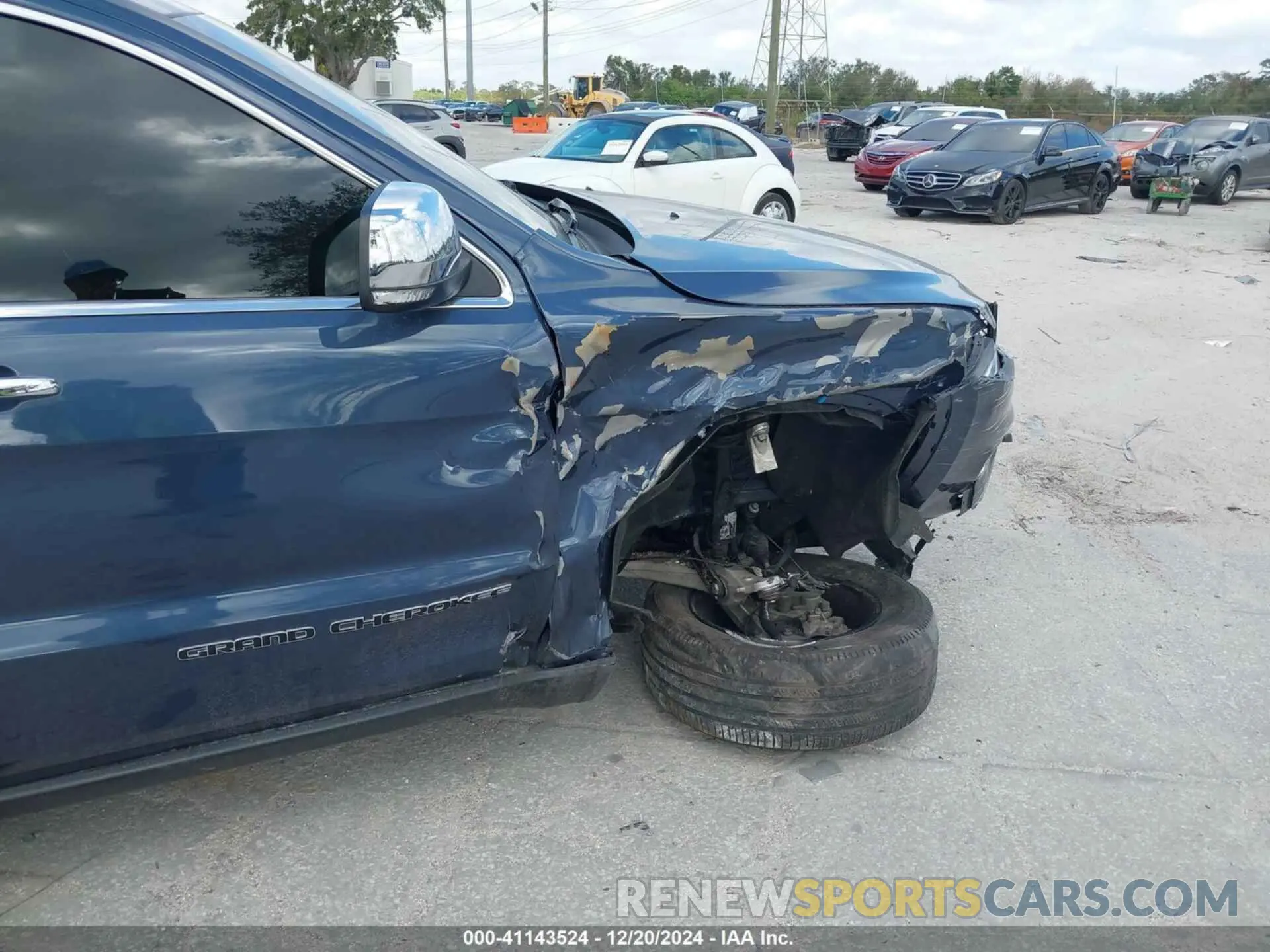 18 fotografías del automóvil dañado 1C4RJEBG8MC511987 JEEP GRAND CHEROKEE 2021