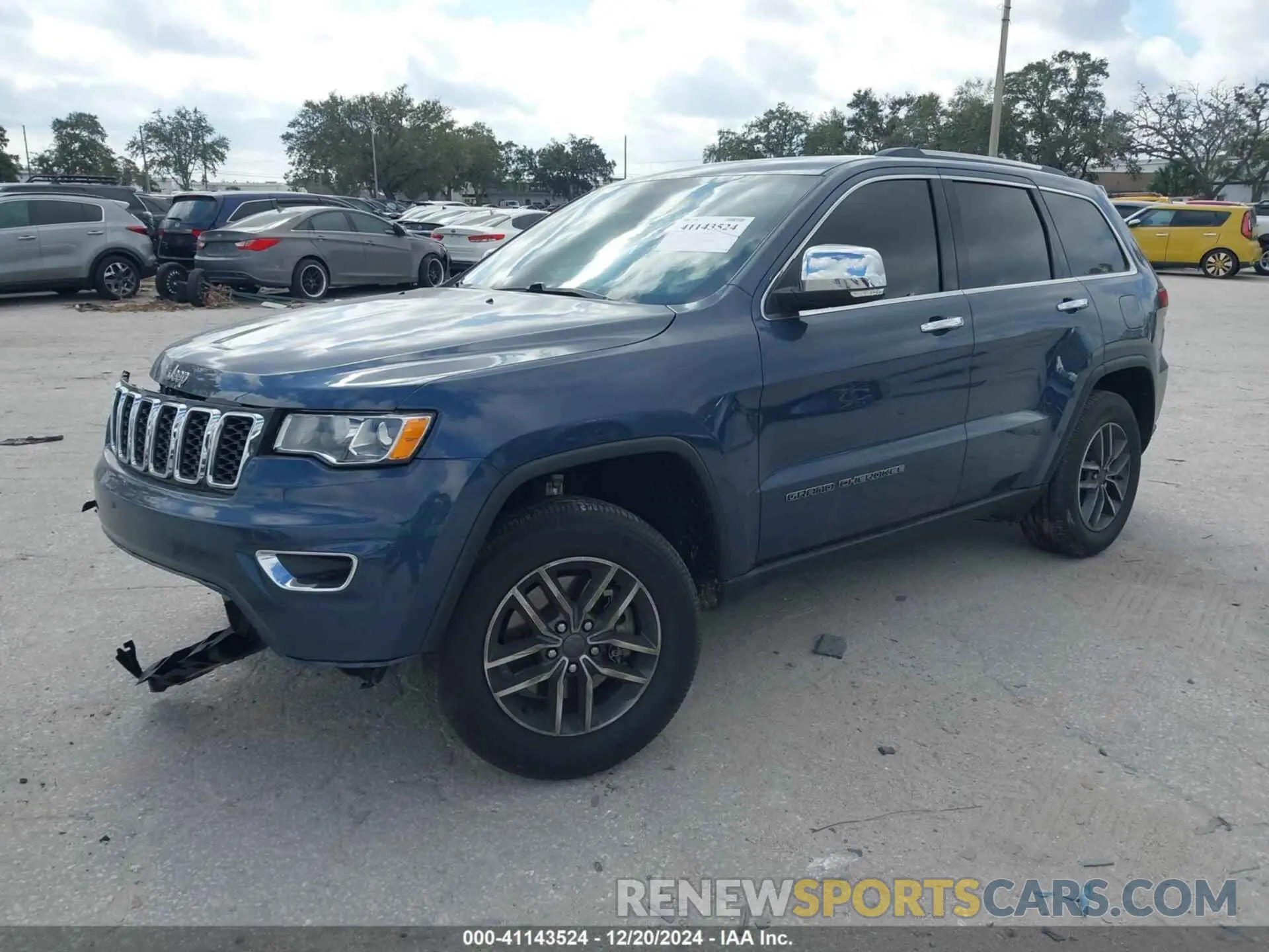 2 fotografías del automóvil dañado 1C4RJEBG8MC511987 JEEP GRAND CHEROKEE 2021