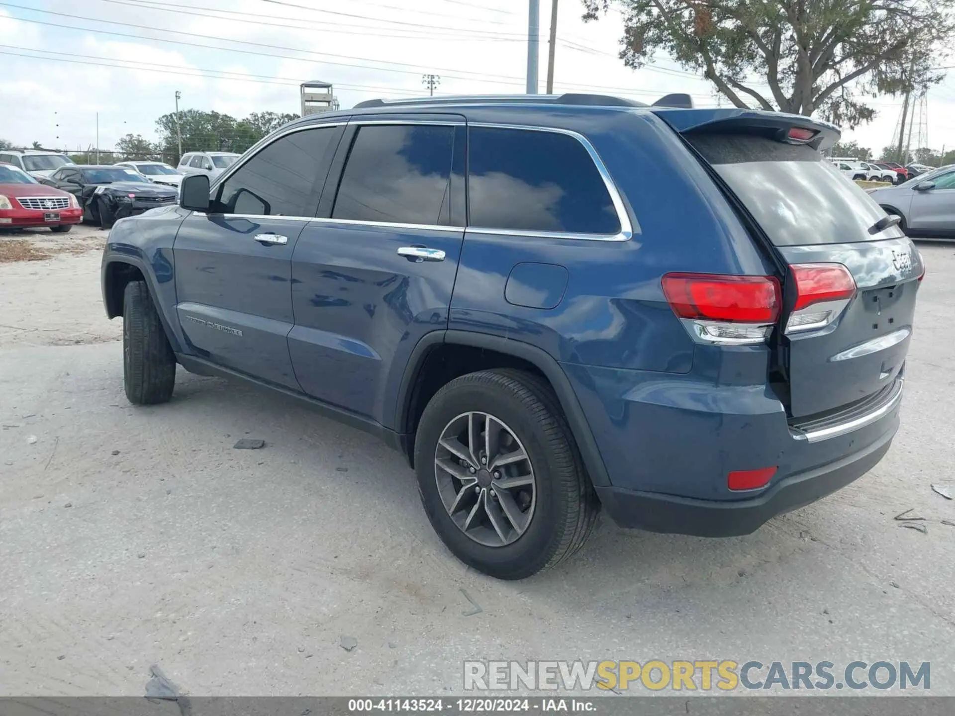 3 fotografías del automóvil dañado 1C4RJEBG8MC511987 JEEP GRAND CHEROKEE 2021