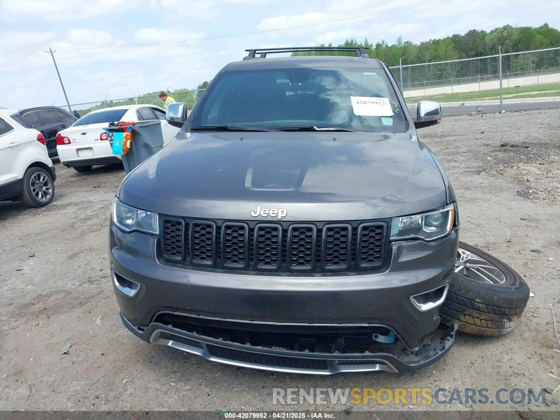 12 fotografías del automóvil dañado 1C4RJEBG8MC595471 JEEP GRAND CHEROKEE 2021