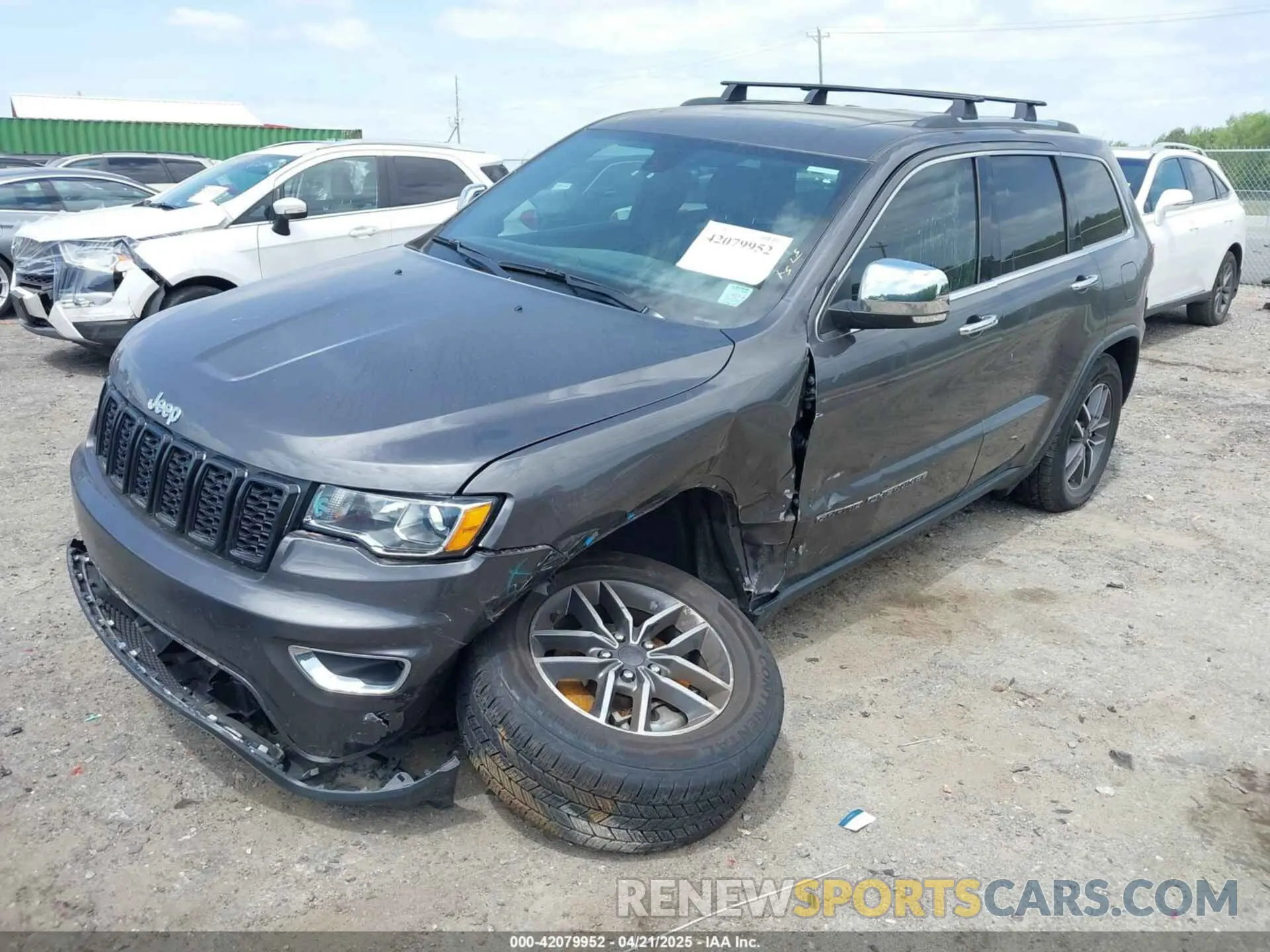 2 fotografías del automóvil dañado 1C4RJEBG8MC595471 JEEP GRAND CHEROKEE 2021