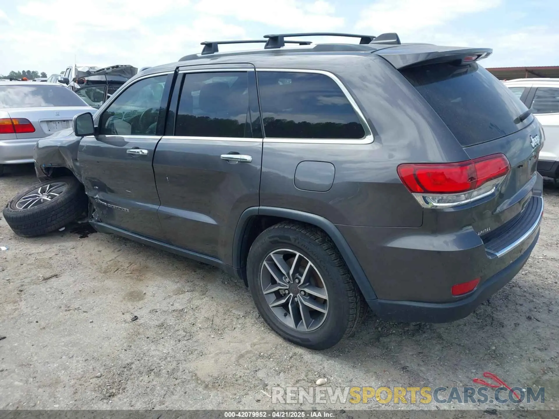 3 fotografías del automóvil dañado 1C4RJEBG8MC595471 JEEP GRAND CHEROKEE 2021
