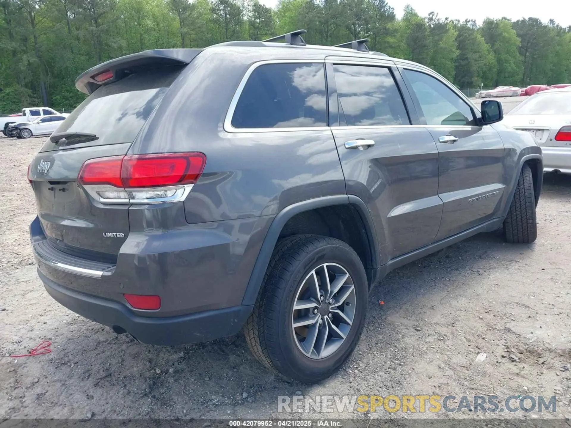 4 fotografías del automóvil dañado 1C4RJEBG8MC595471 JEEP GRAND CHEROKEE 2021
